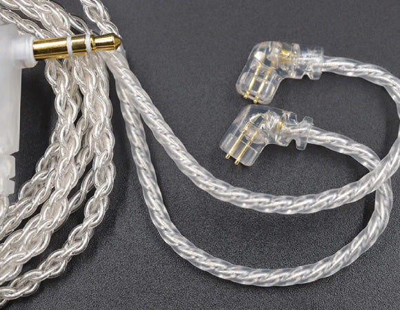 KZ - Silver Plated Earphone Upgrade Cable
