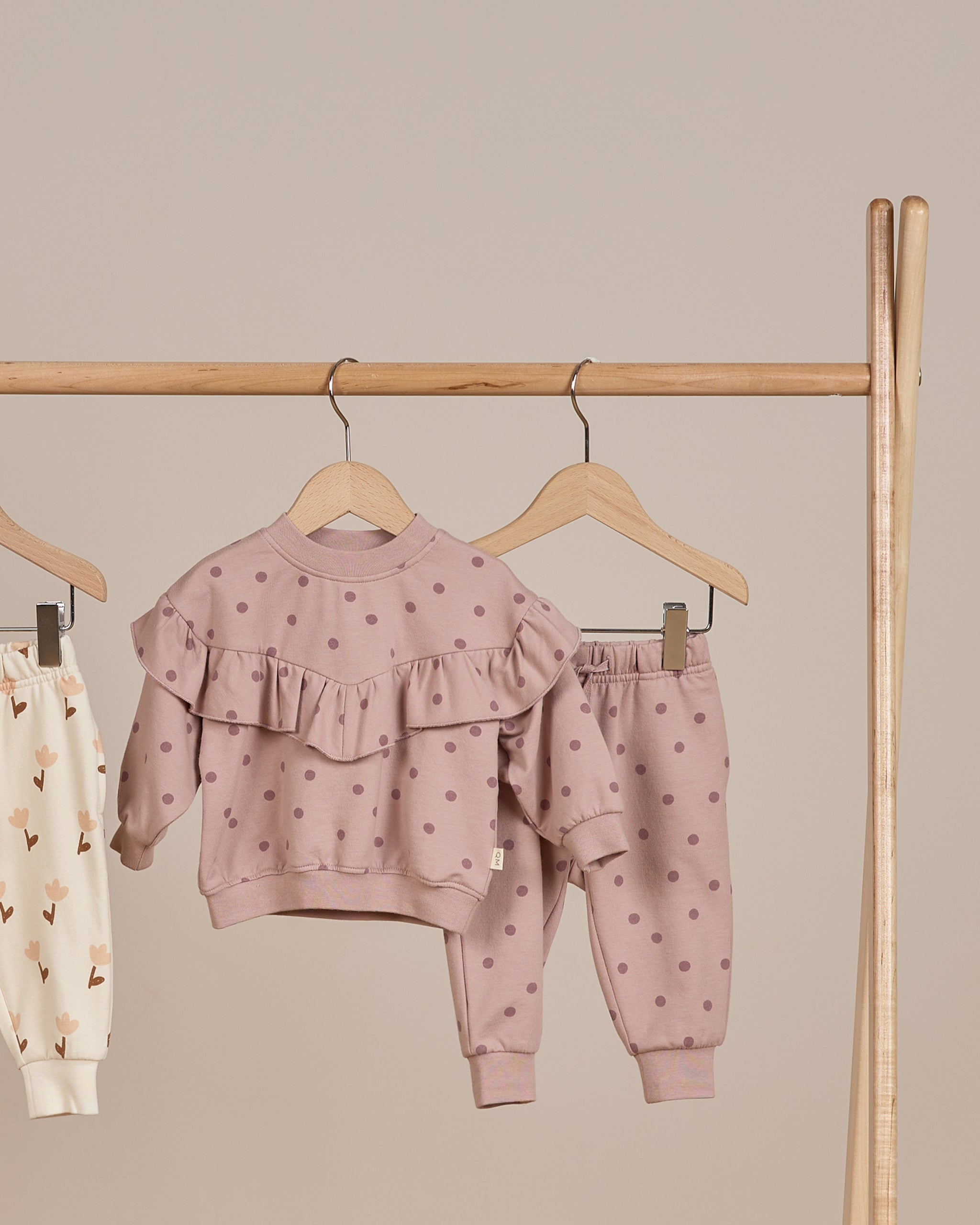  Relaxed Fleece Sweatpant || Polka Dots、mySite、layawaytickets