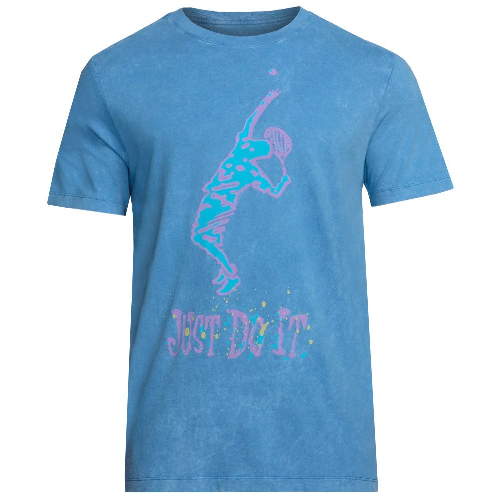 Nike Men's Court Serve Tee - Star Blue