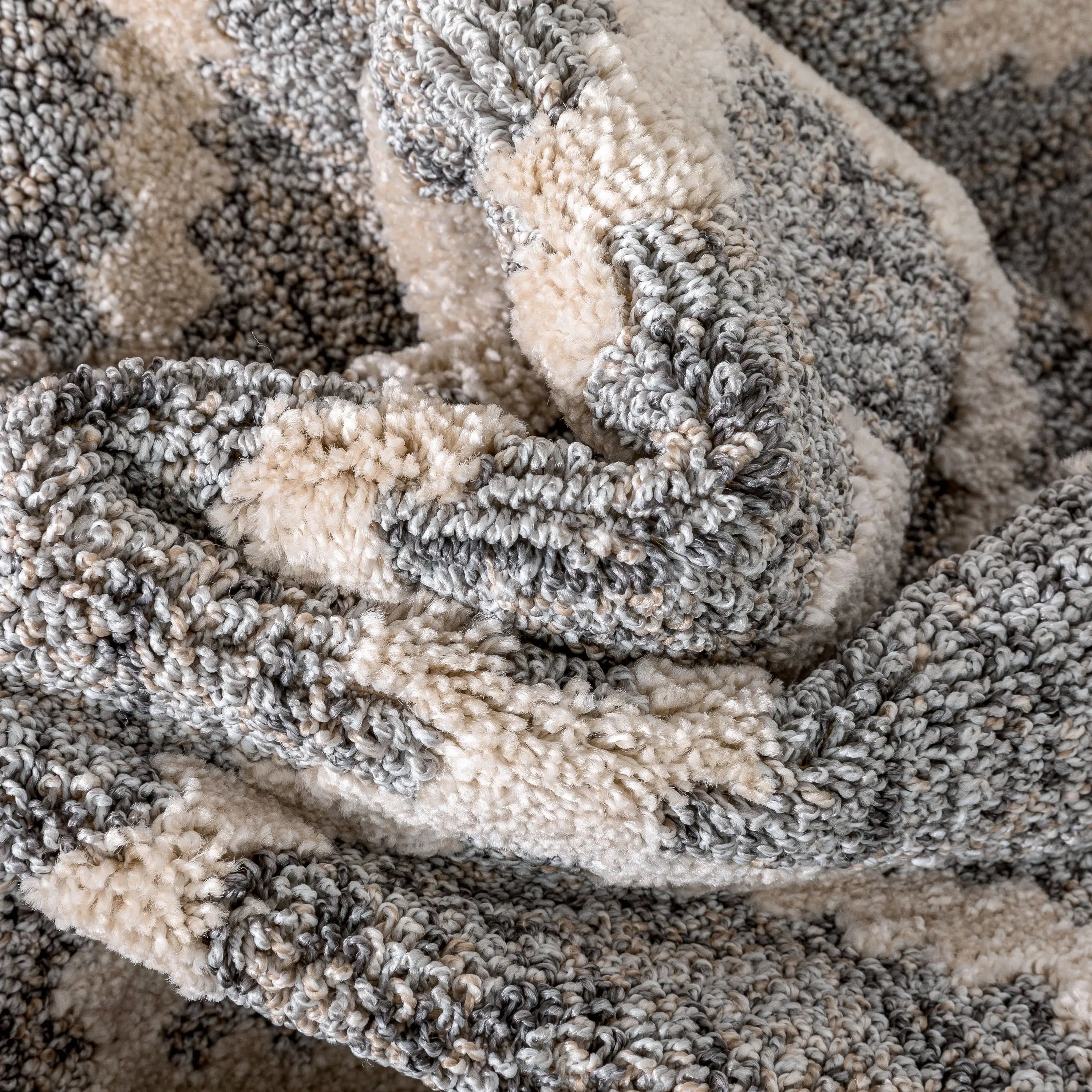 Custom Size Runner Ailey Moroccan Lattice Trellis Grey Choose Your Width x Choose Your Length Hallway Runner Rug、mySite、gigharbornorthrealestate