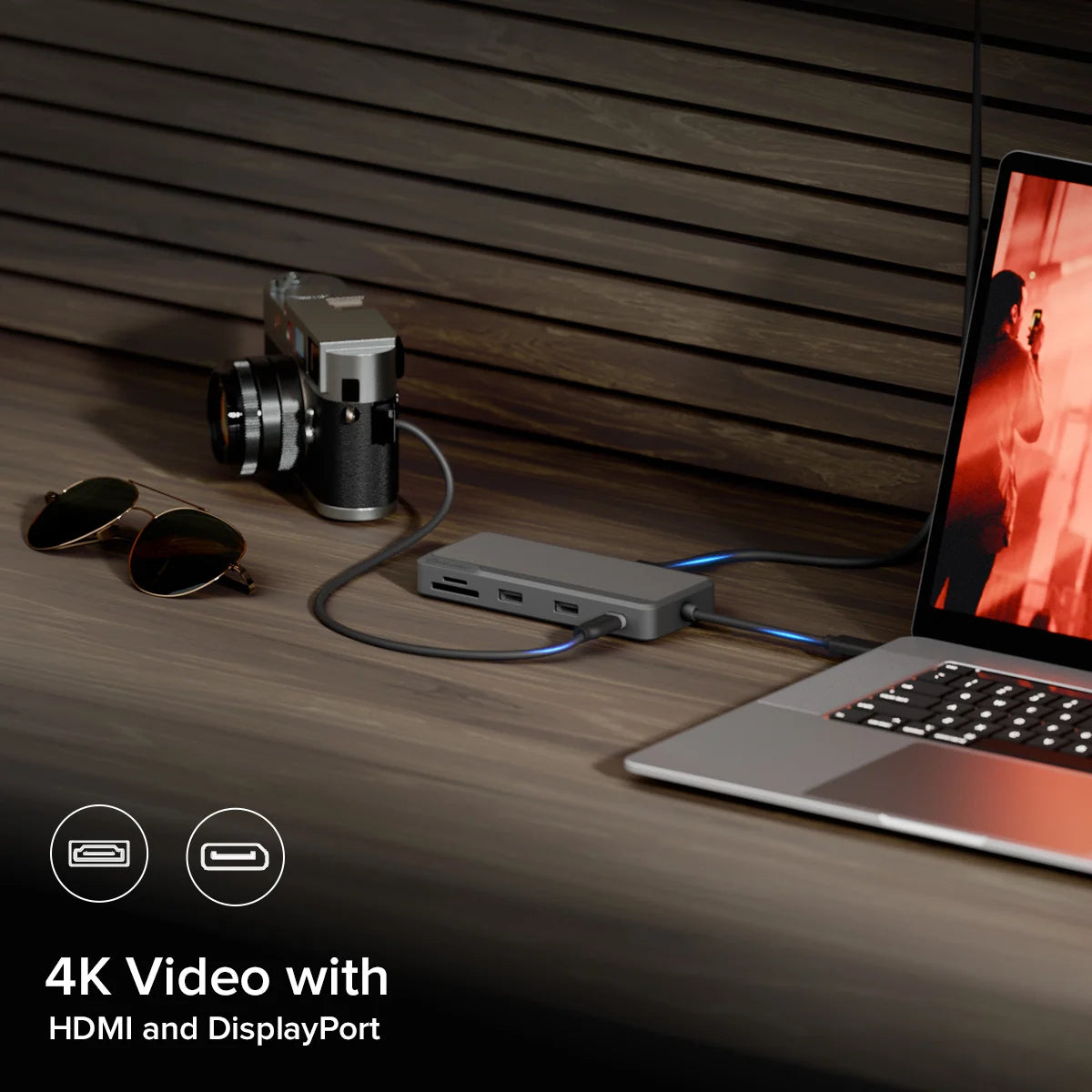 Fusion Pro AXIS USB-C Dual Display Dock、mySite、fannypackpong