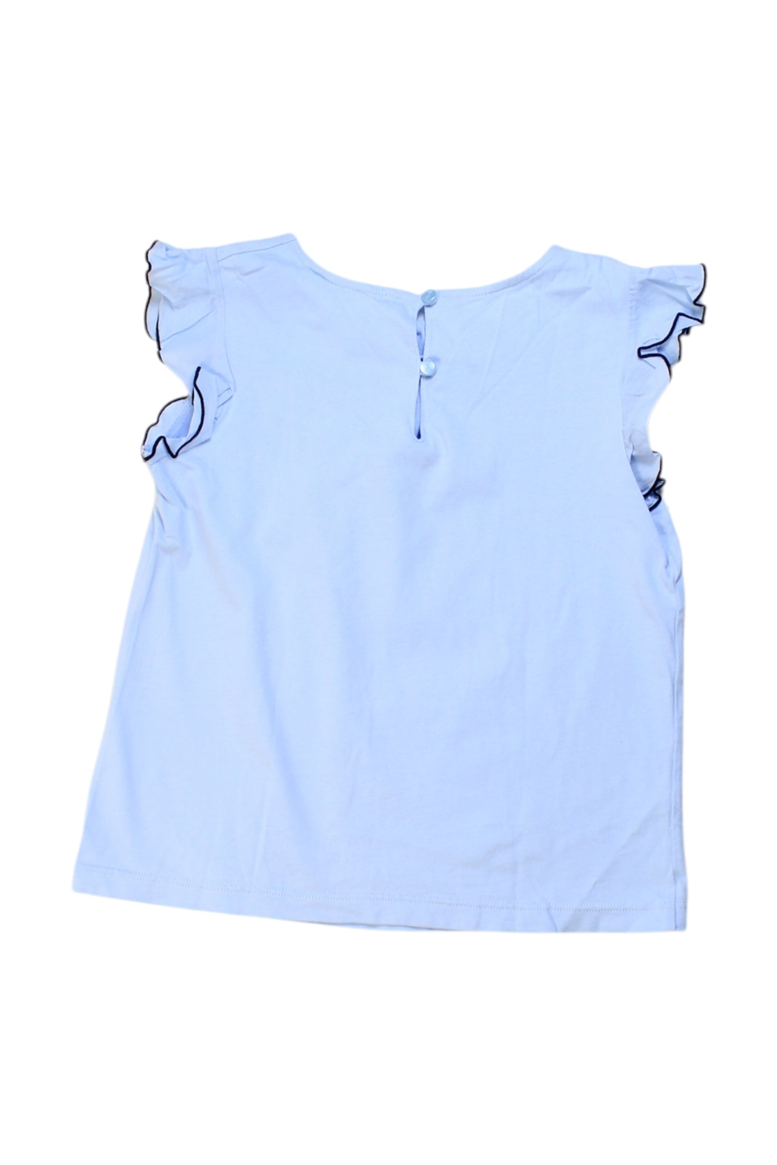 Jacadi Ruffled Sleeve Top 6T、mySite、g9winljtr