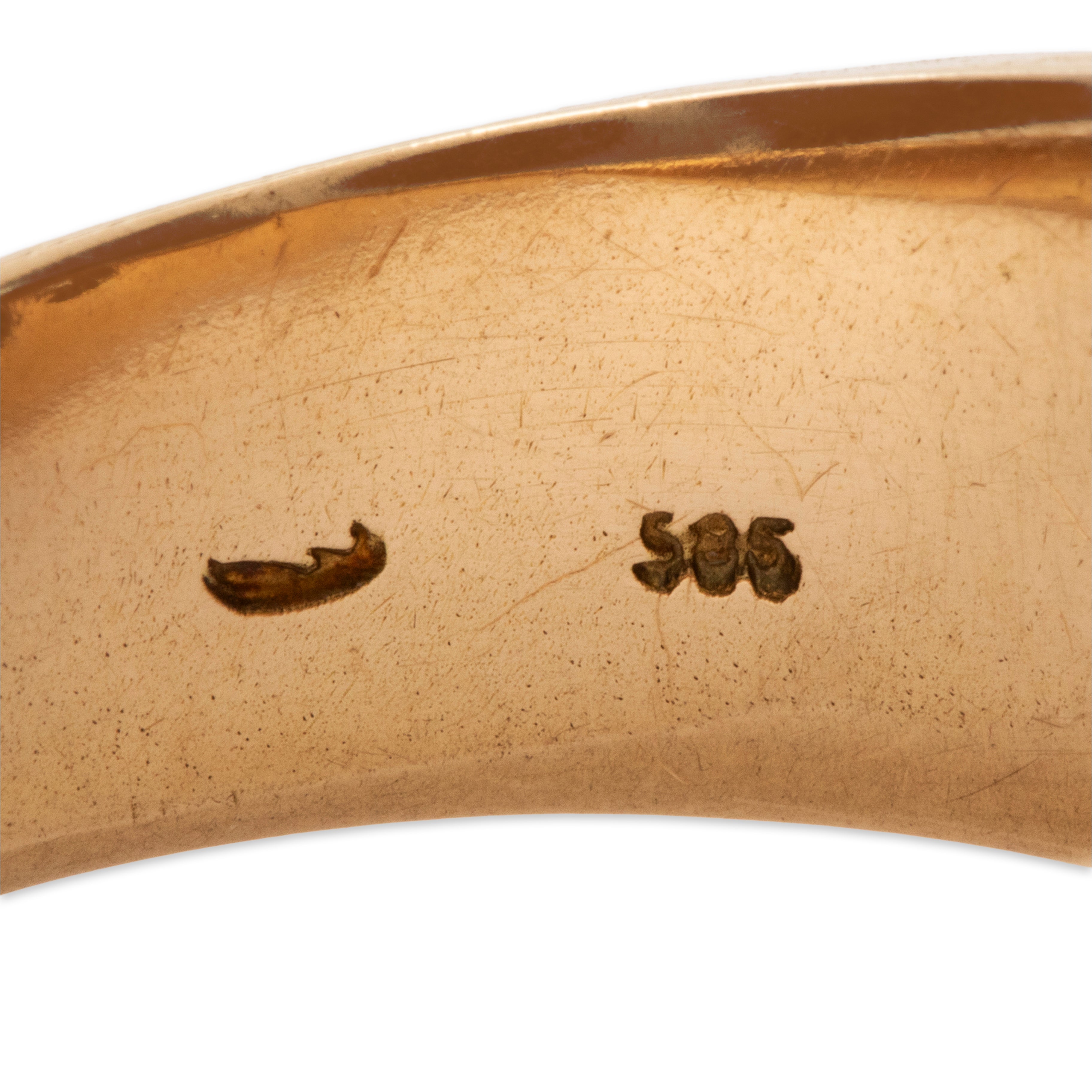 Vintage Heavy Craft 14k Yellow Gold 1.26ct Sapphire & Old Mine Diamond Ring 9.5、mySite、hinf8tx79