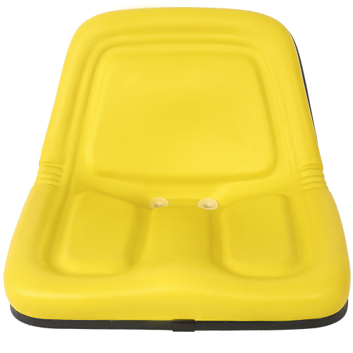 Deluxe Mower Tractor Seat Compatible with John Deere, Kubota, Allis-Chalmers, Bobcat, Case-IH, Ford New Holland, White, Oliver, Mpl, Moline, Massey Ferguson High Back ,with slide (Yellow)、、eastwooduniform