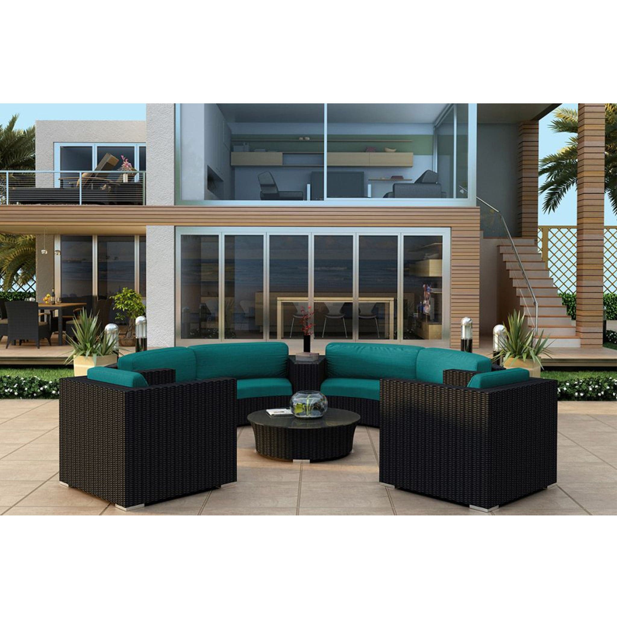 Urbana 6 Piece Curve Sectional Set、mySite、neckold