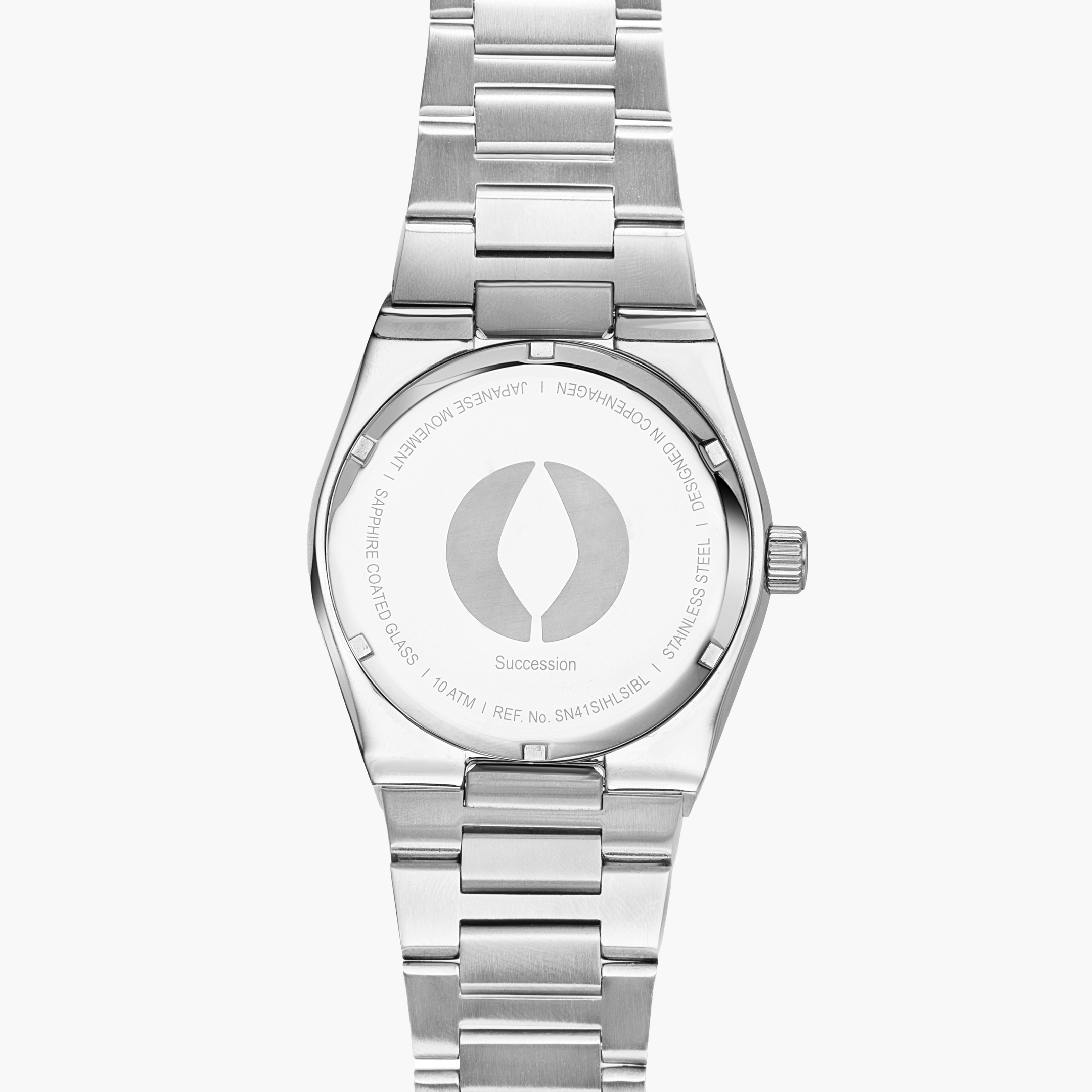  Succession Silver & Gold Bezel 35mm