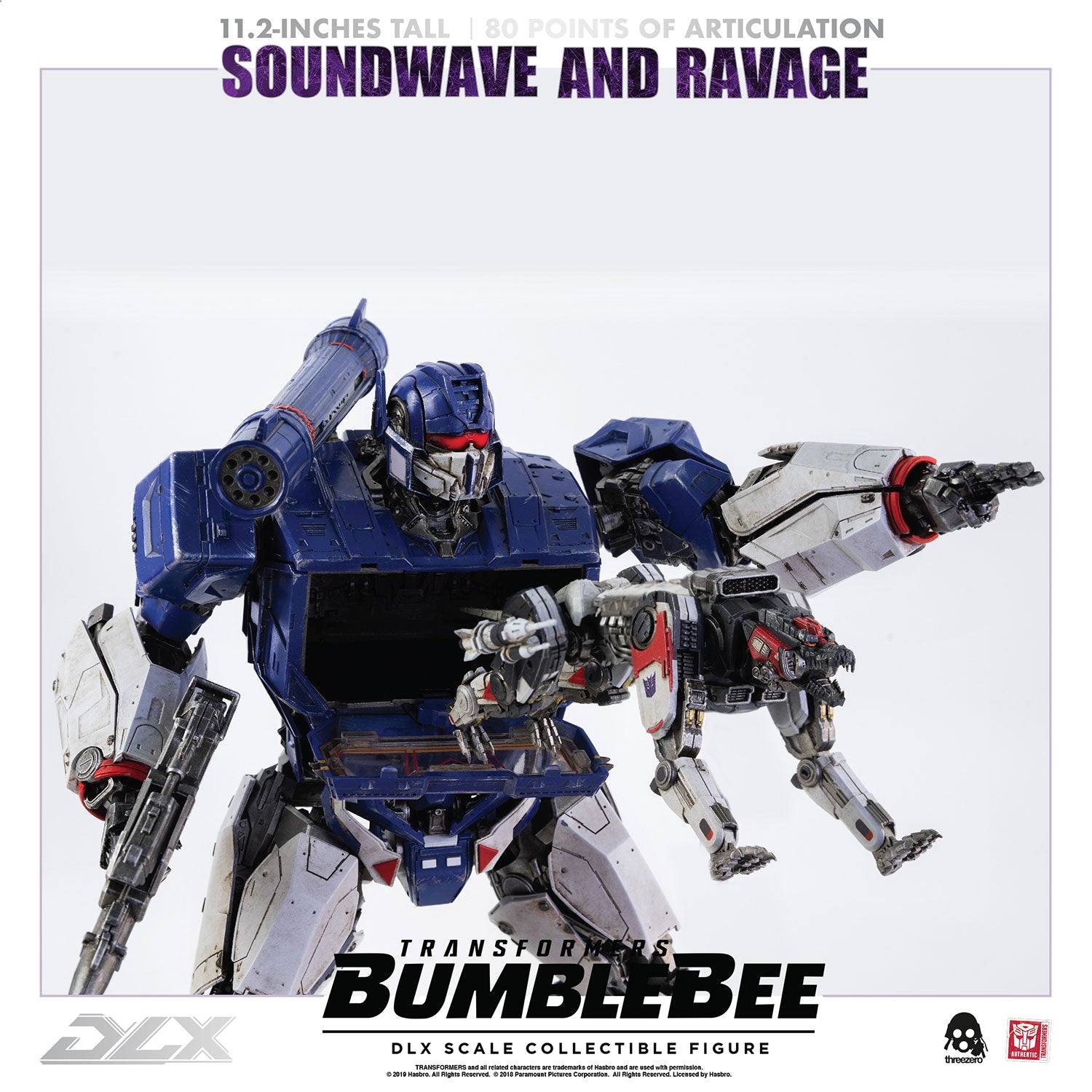Transformers: Bumblebee DLX Scale Collectible Series Soundwave and Ravage、mySite、hgirdovlk