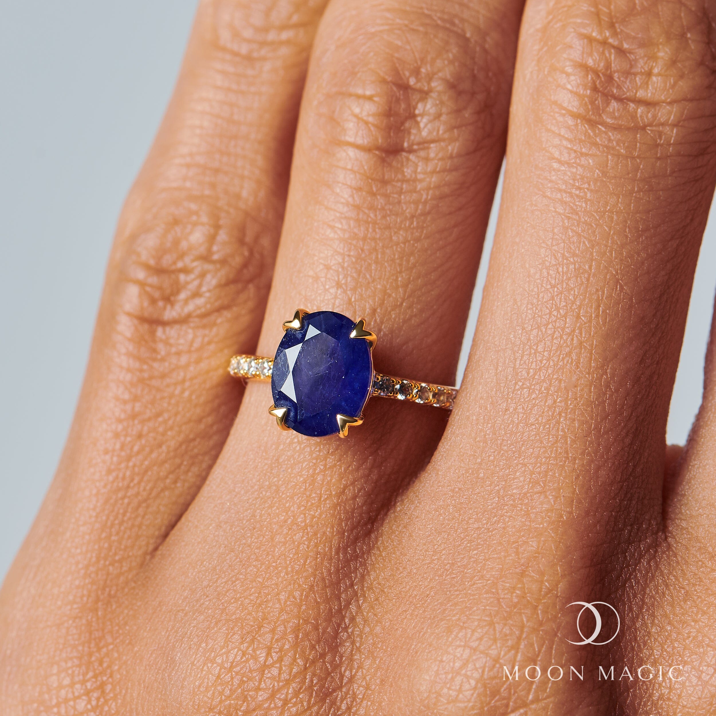 Blue Sapphire Ring - Harlow、mySite、hinf8tx79
