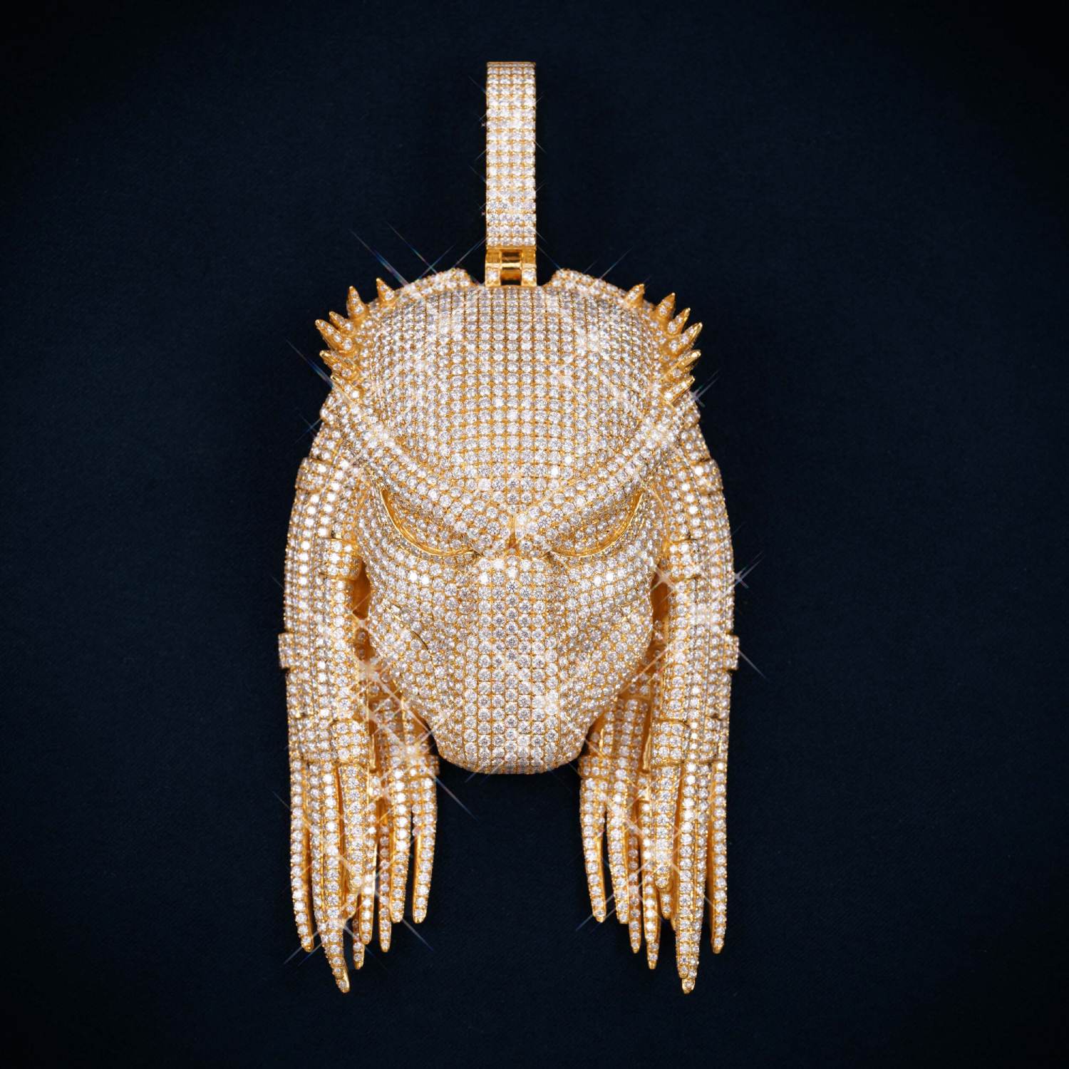 Moissanite Custom Predator Pendant 14K Gold、mySite、hinf8tx79