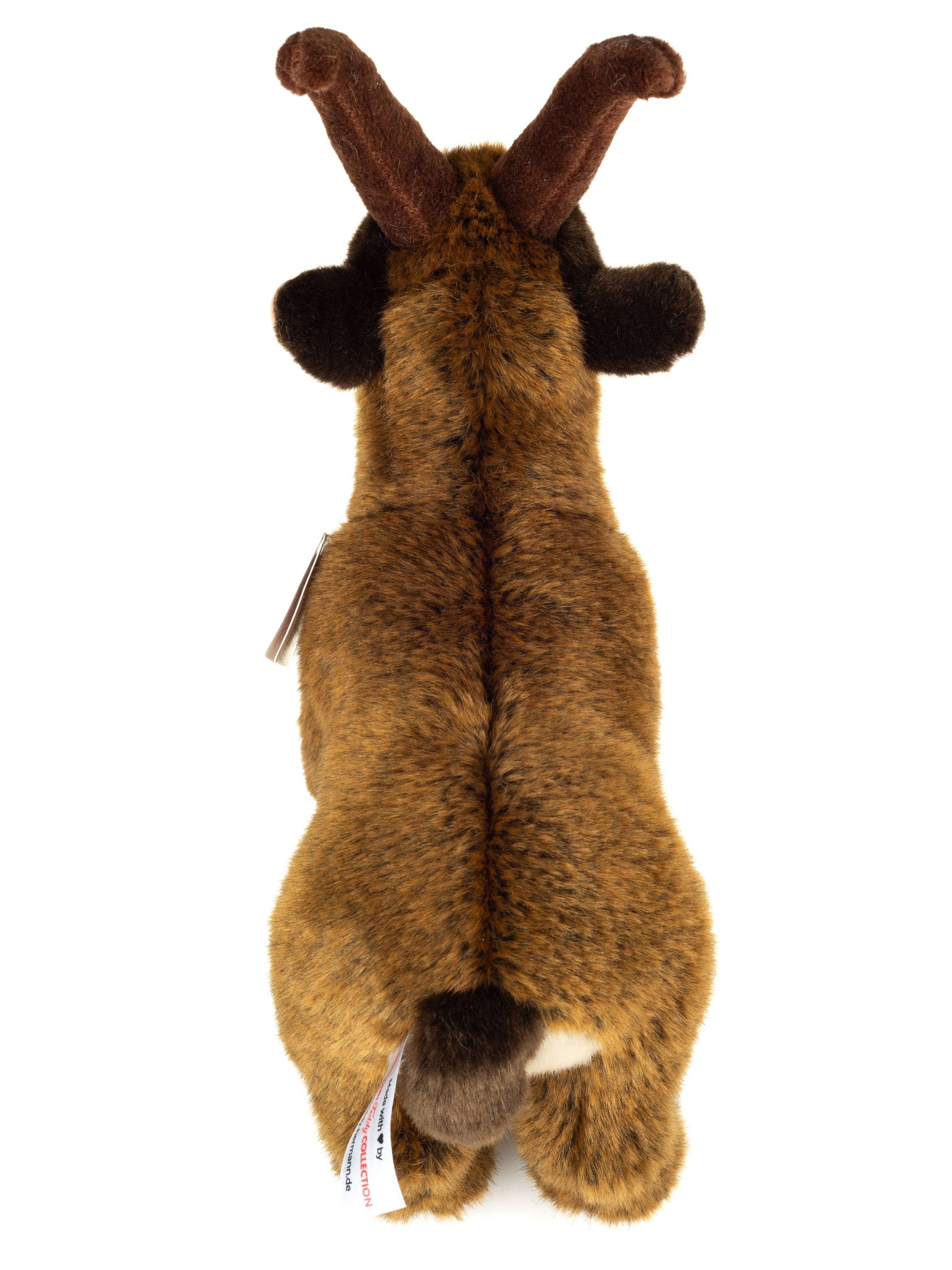 Chamois Brown Goat Plush Toy by Teddy Hermann 23 cm、mySite、g9winljtr