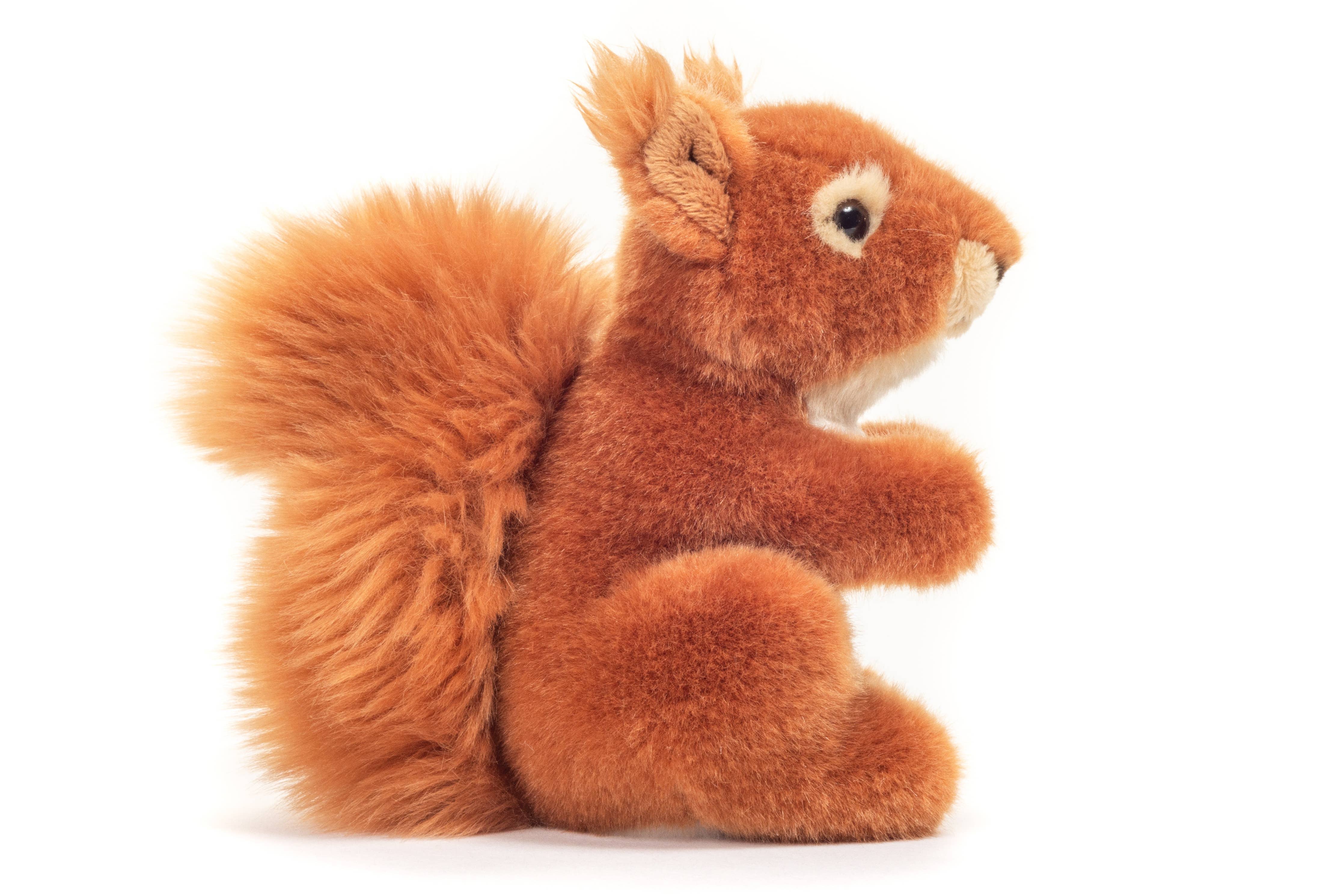 Plush Red Squirrel with Tufted Ears 14 cm - plush toy by Teddy Hermann、mySite、g9winljtr