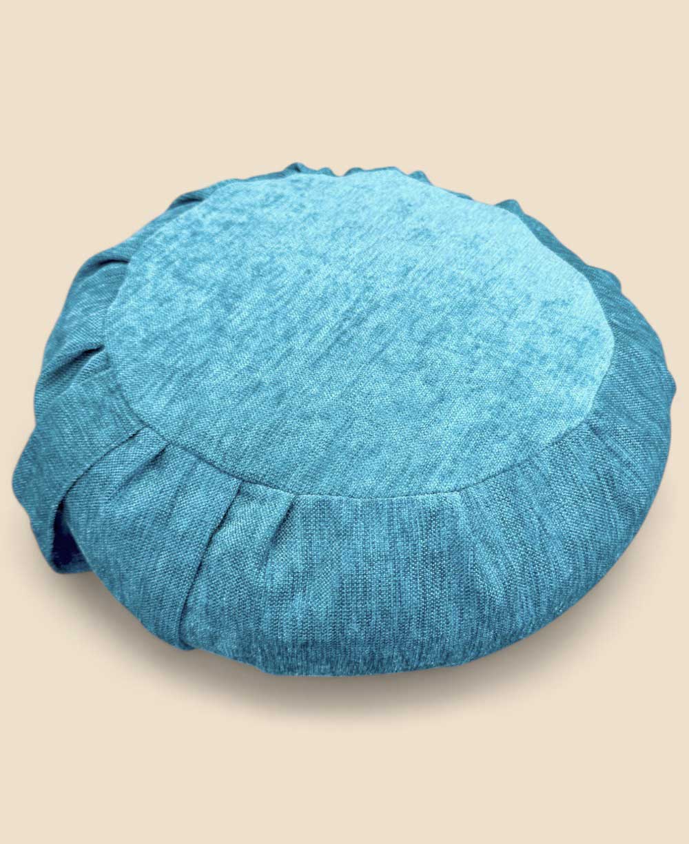 Chenille Meditation Zafu Cushion, Buckwheat Insert、mySite、topwebapps