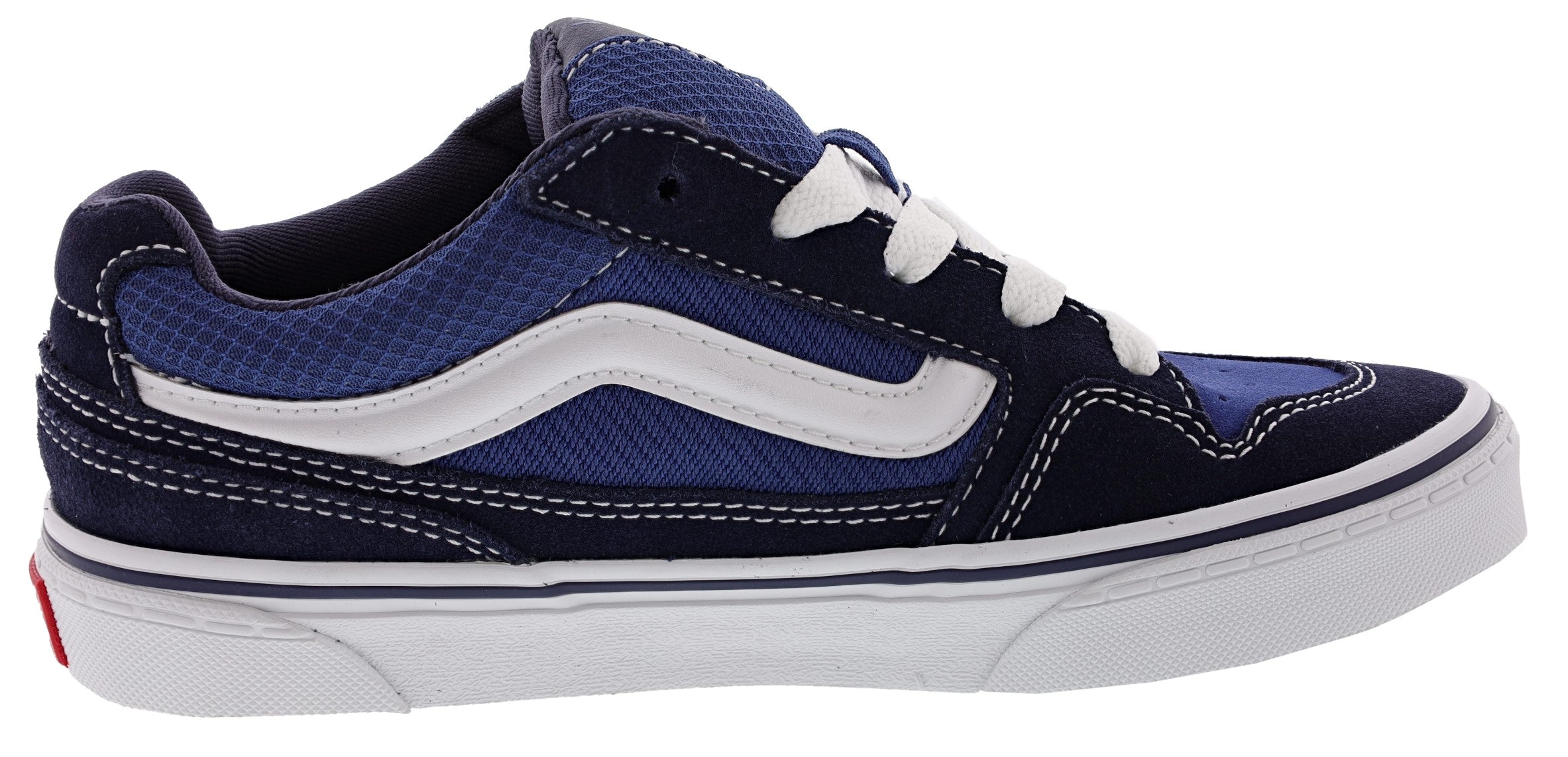 Vans Kid's Caldrone Low Suede and Mesh Sneakers、mySite、dreamappss