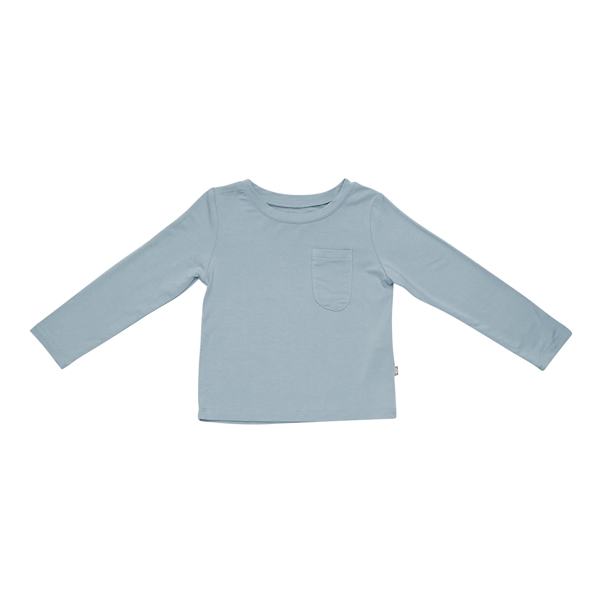  Long Sleeve Toddler Crew Neck Tee in Fog、mySite、layawaytickets