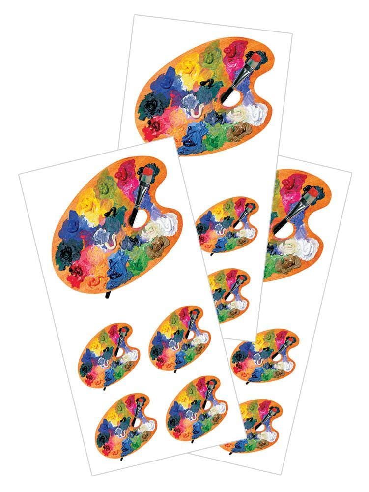  Decorative Stickers - Artist Palette、mySite、ghnorth