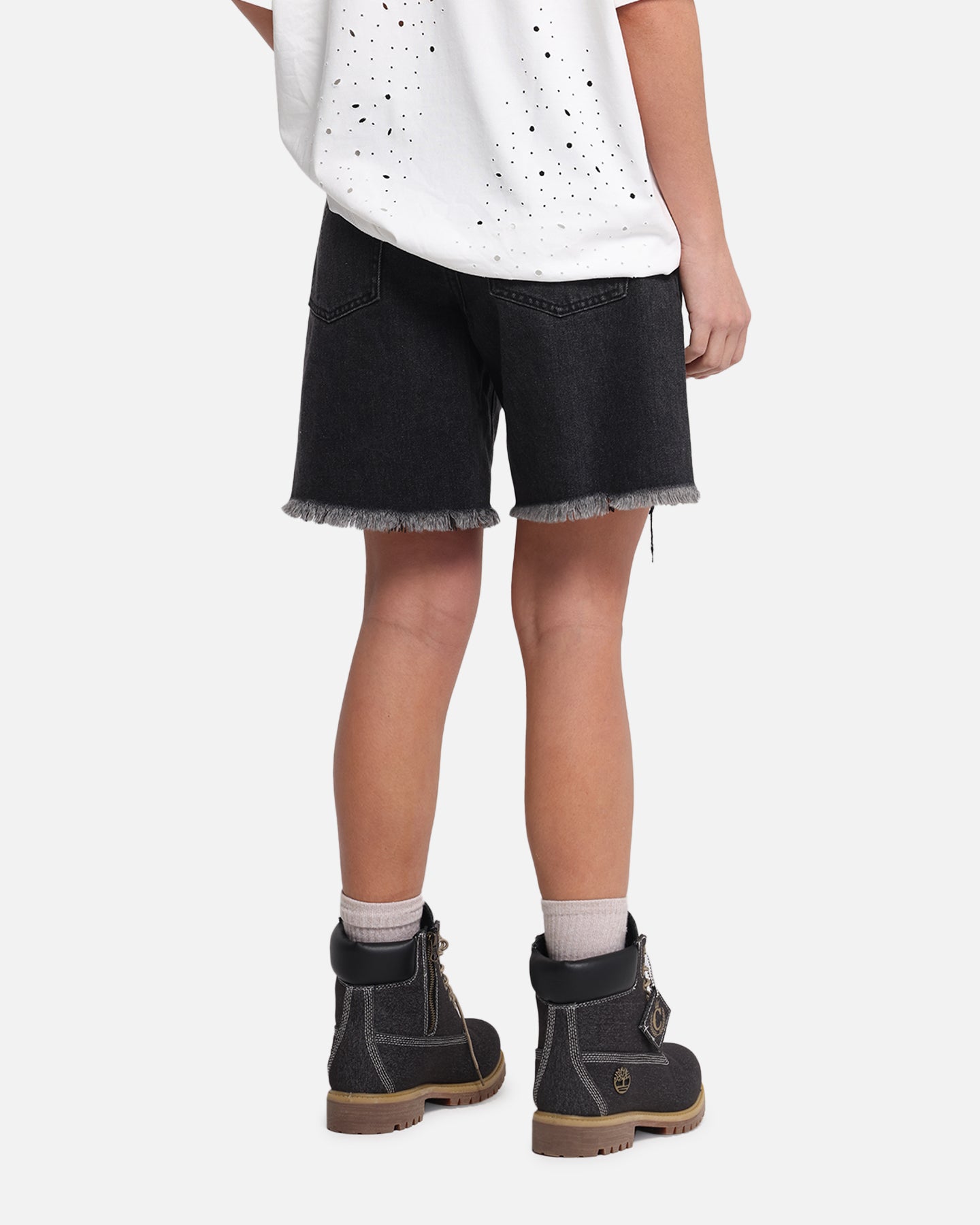 XXIII Women's Relaxed Denim Shorts Washed black、mySite、zt4zffjzw