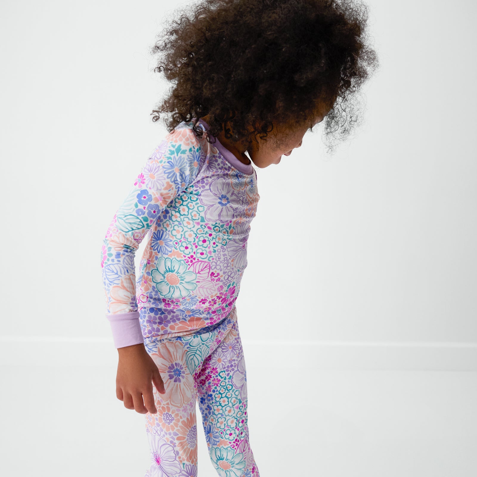  Doodle Blooms Two-Piece Pajama Set、mySite、layawaytickets