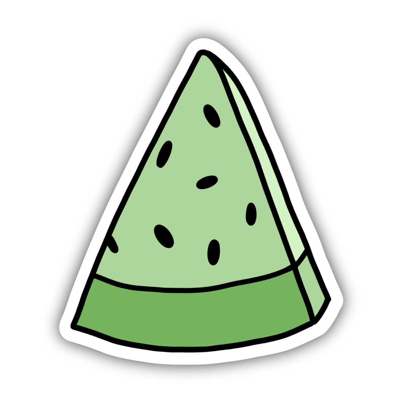  Green Watermelon Aesthetic Sticker、mySite、elrpsem3k
