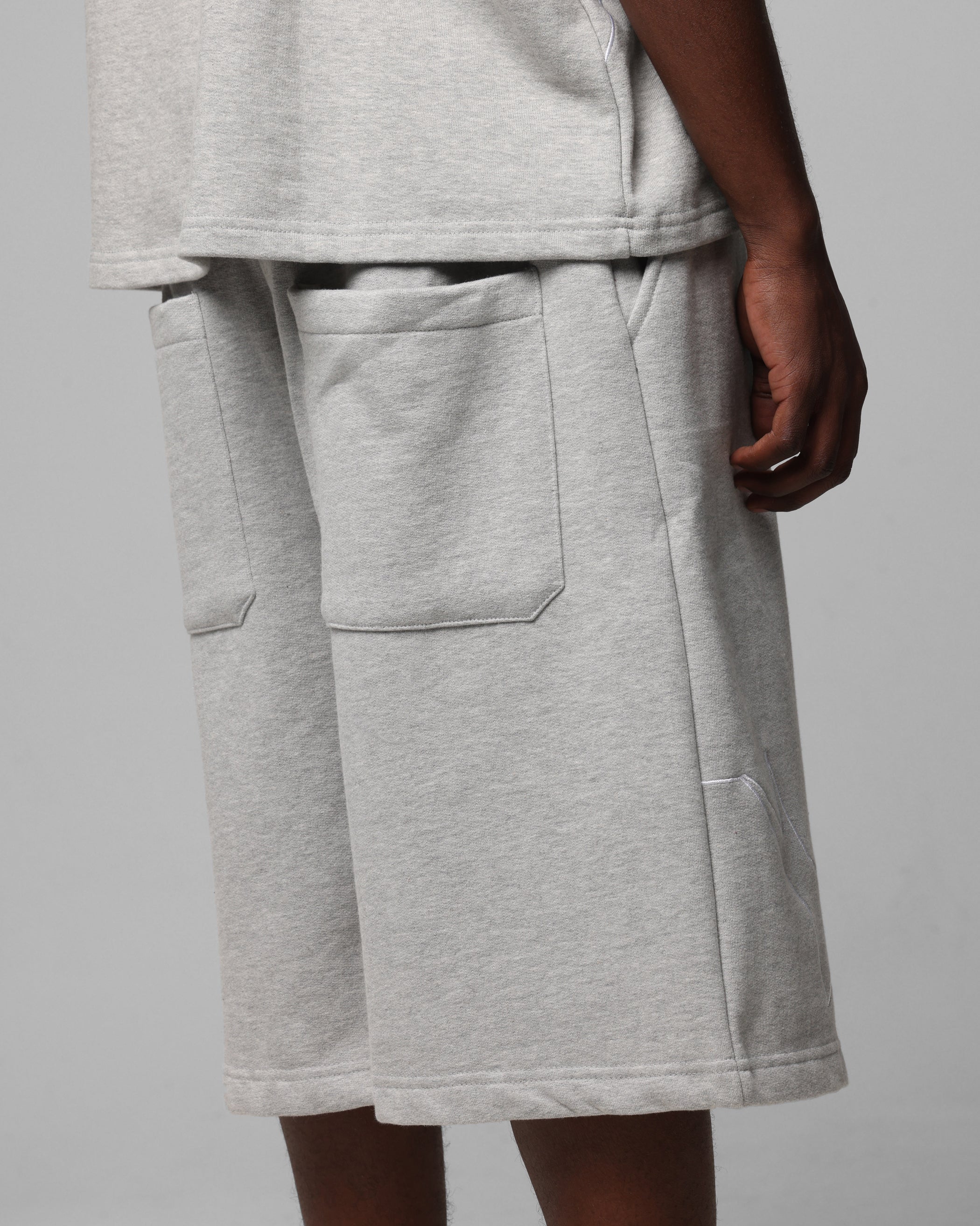 Loiter Dark Performance Fleece Shorts Grey、mySite、zt4zffjzw