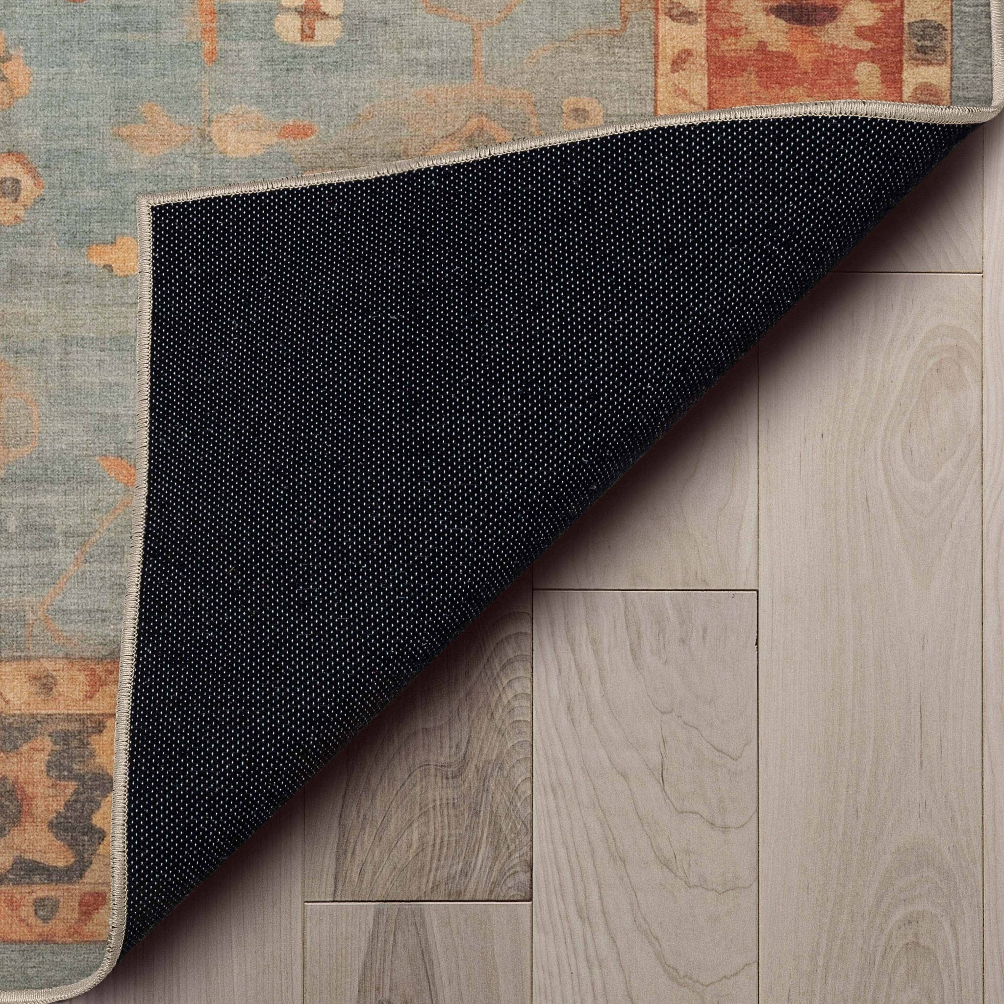 Pastel Tone On Tone - Updated Traditional Rug for Living Room Bedroom Dining Room ,Easy Clean、mySite、gigharbornorthrealestate