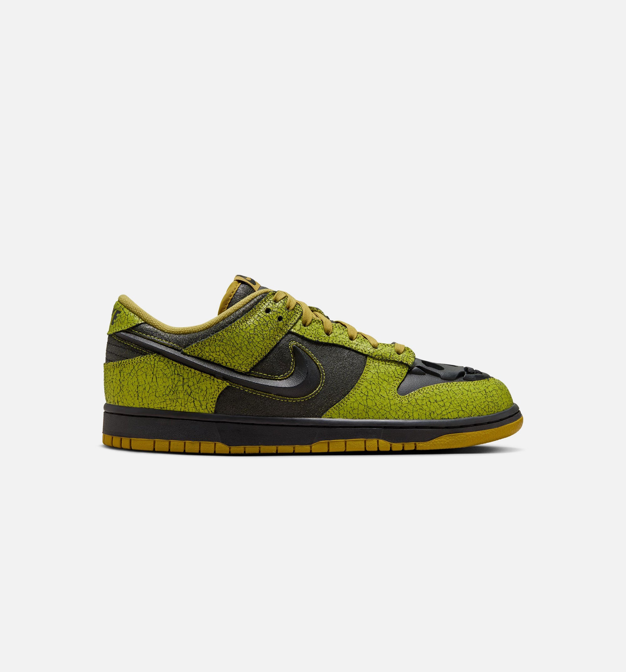 Dunk Low Halloween Skull Mens Lifestyle Shoe - Bright Cactus/Black/Green Curry、mySite、dreamappss