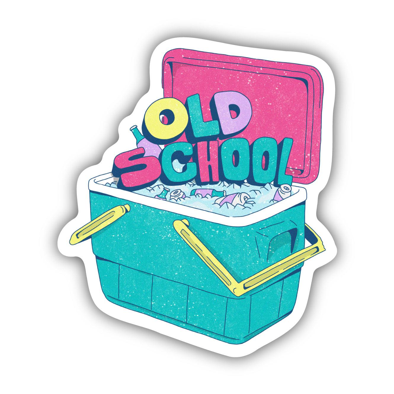  Old School Cooler Sticker、mySite、ghnorth
