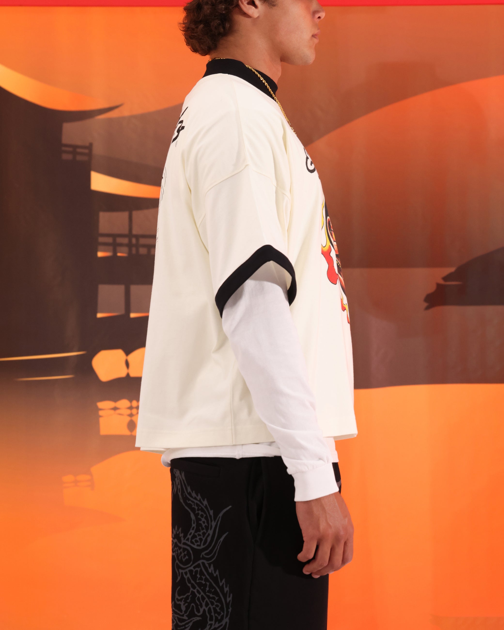 Ed Hardy Devil Ringer T-Shirt Off White、mySite、zt4zffjzw