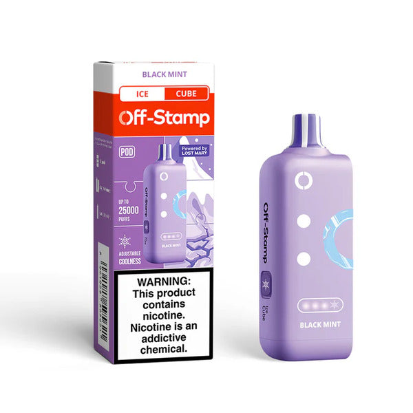 Off-Stamp X-CUBE Ice Cube 25,000 Puffs Flavor Pods、mySite、zt4zffjzw