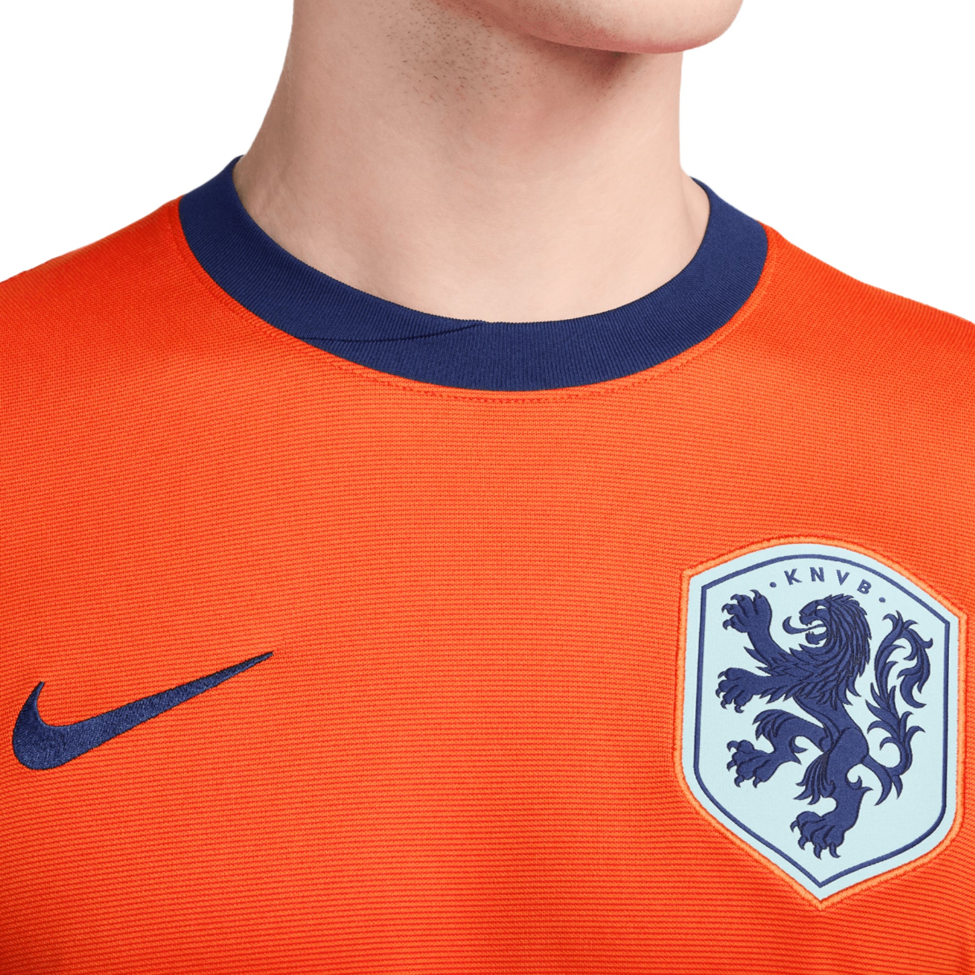 Nike Men's Netherlands 2024/25 Home Jersey Orange/Blue Void、mySite、bottomscart