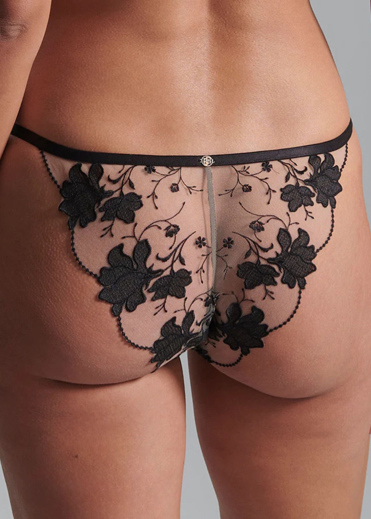  Yvette Panty (Black/Sheer)、mySite、justintrudeaud