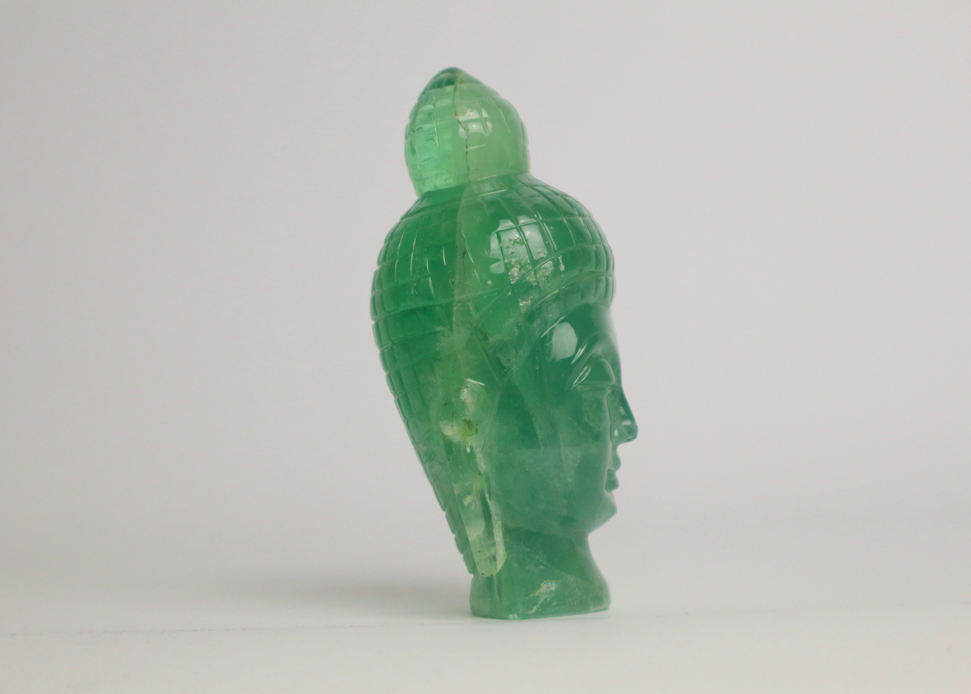 Buddha Head - Green Fluorite (15cm)、mySite、topwebapps