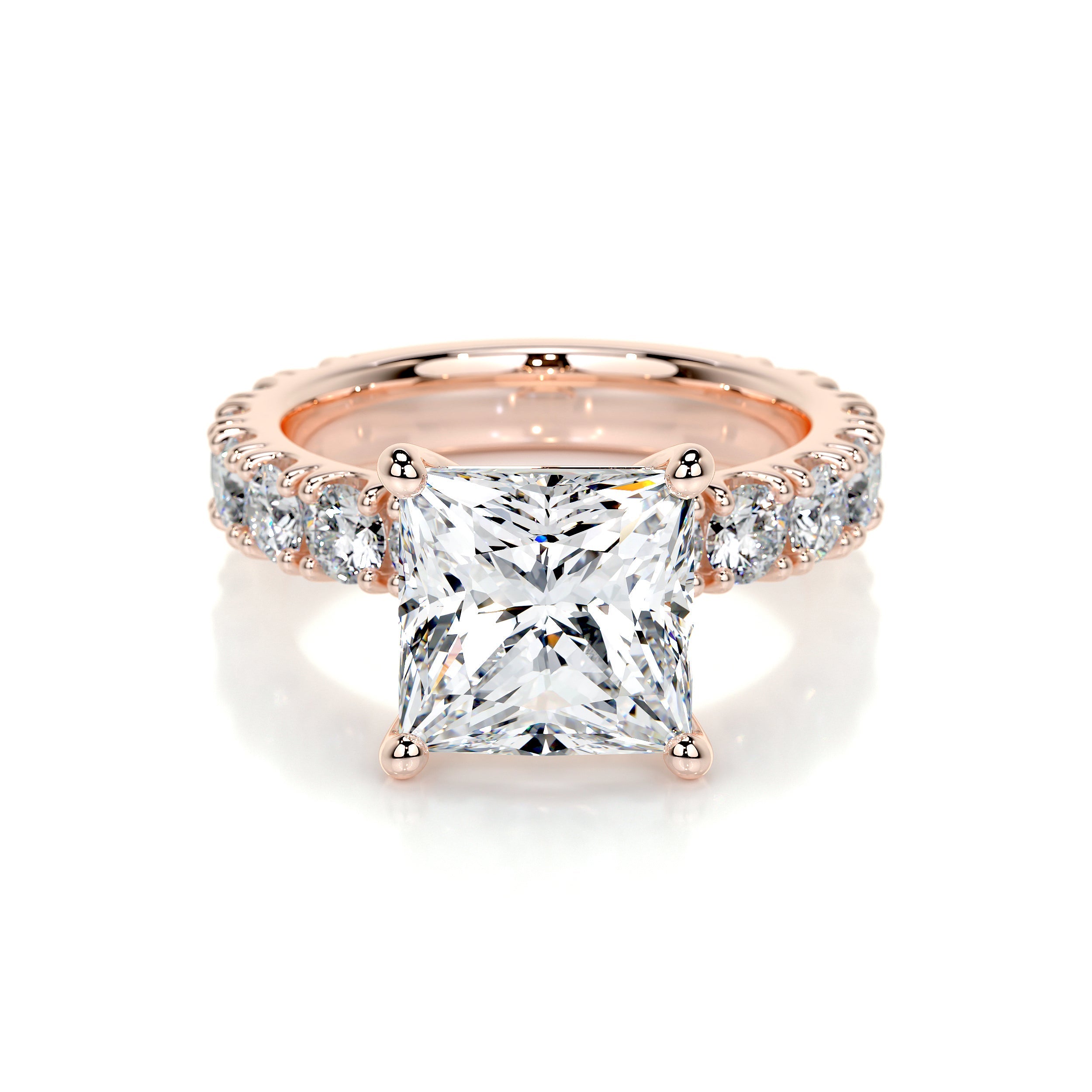 Molly Lab Grown Diamond Ring -14K Rose Gold、mySite、hinf8tx79