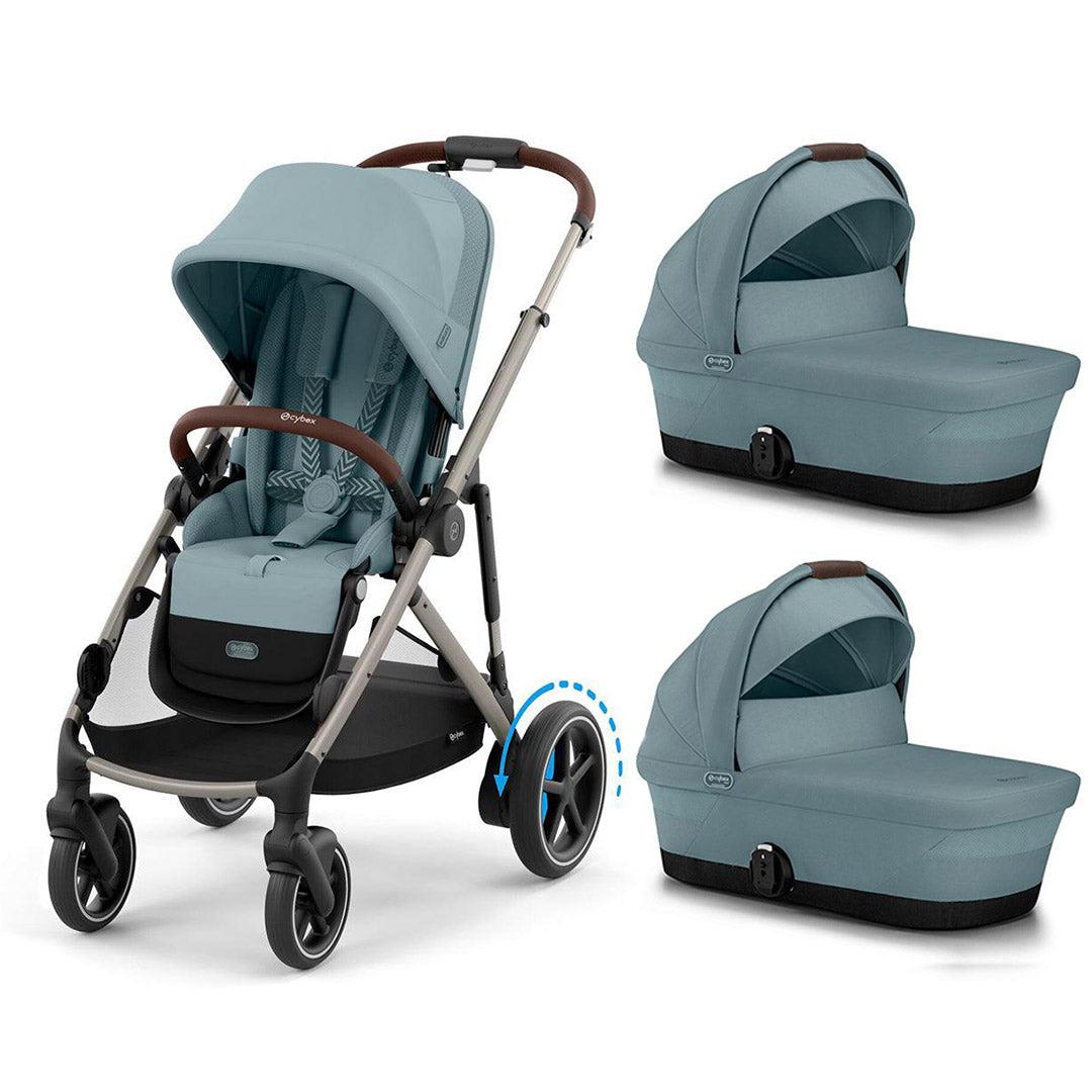  CYBEX e-Gazelle Twin Pushchair、mySite、merchandisen
