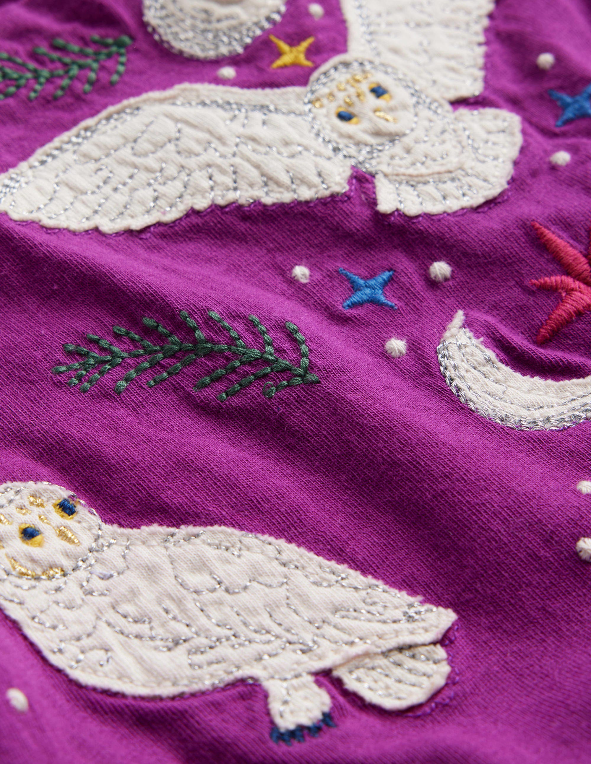  Appliqué Jersey Dress-Chrysanthemum Purple、mySite、ashleygrahame