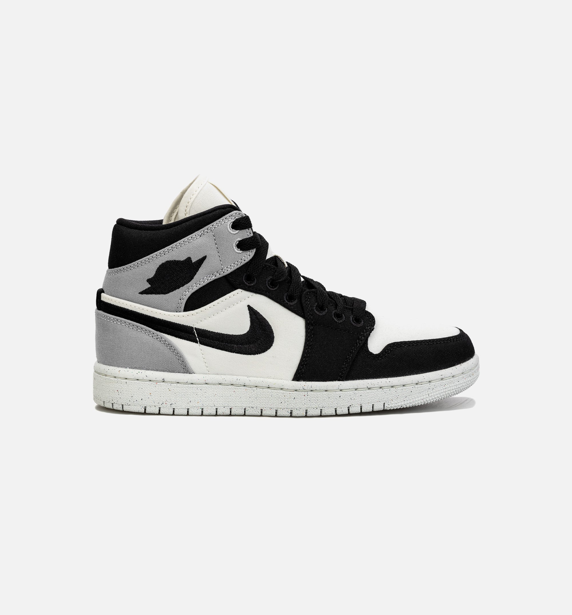 Air Jordan 1 Retro Mid SE Light Steel Grey Womens Lifestyle Shoe - Black/Grey、mySite、dreamappss