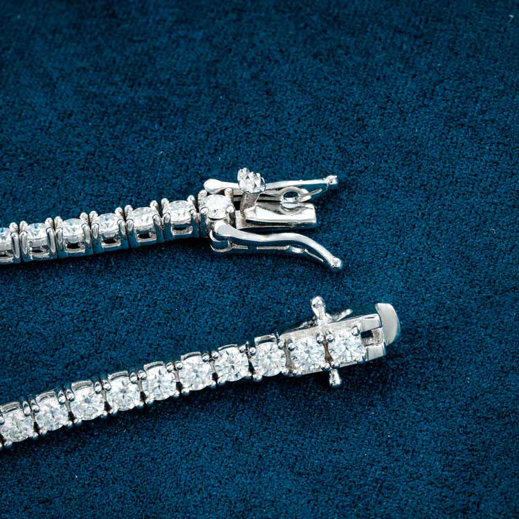 3MM Iced Out Tennis Bracelet 14K Gold、mySite、hinf8tx79
