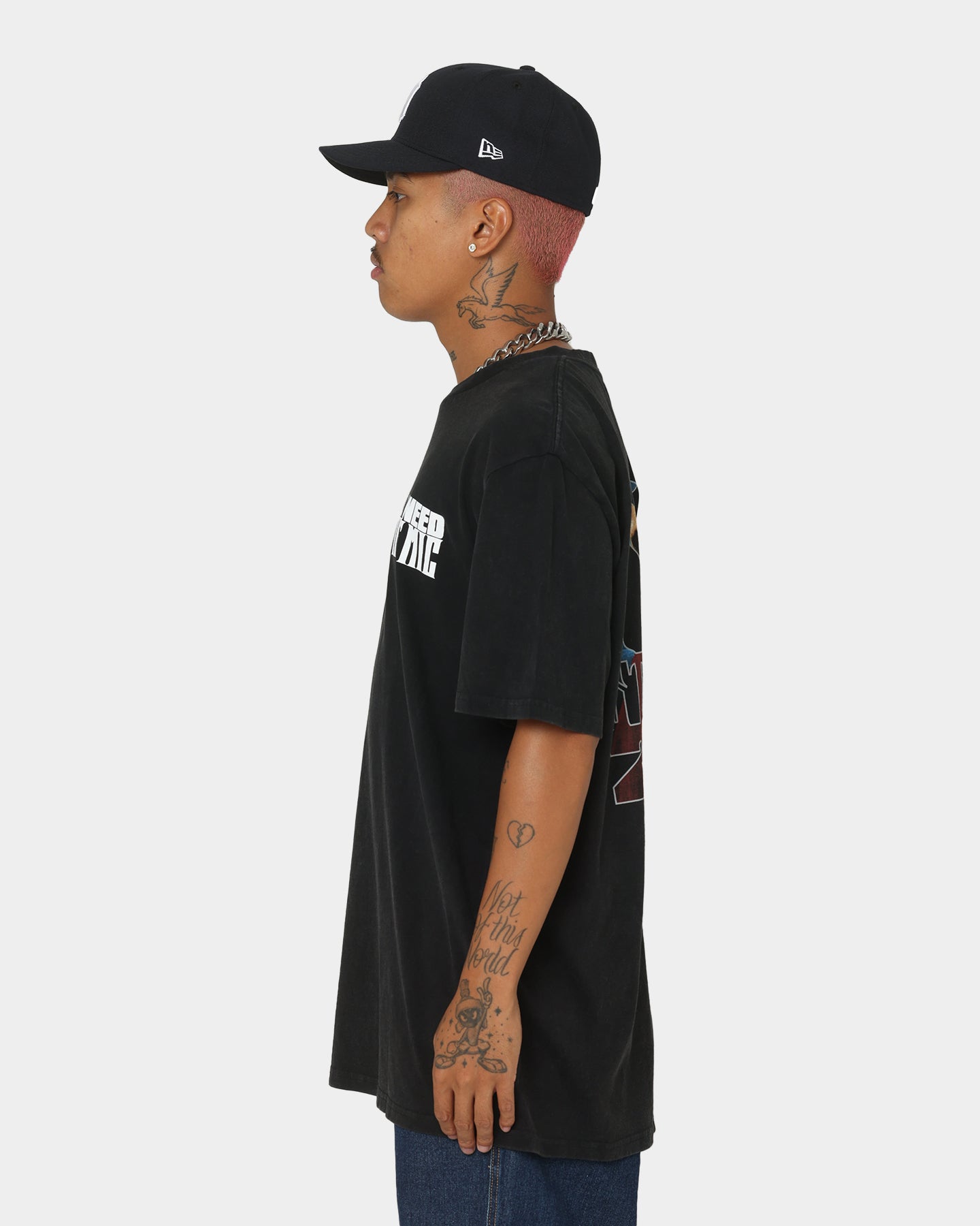 Nas Stillmatic 2001 T-Shirt Washed Black、mySite、zt4zffjzw