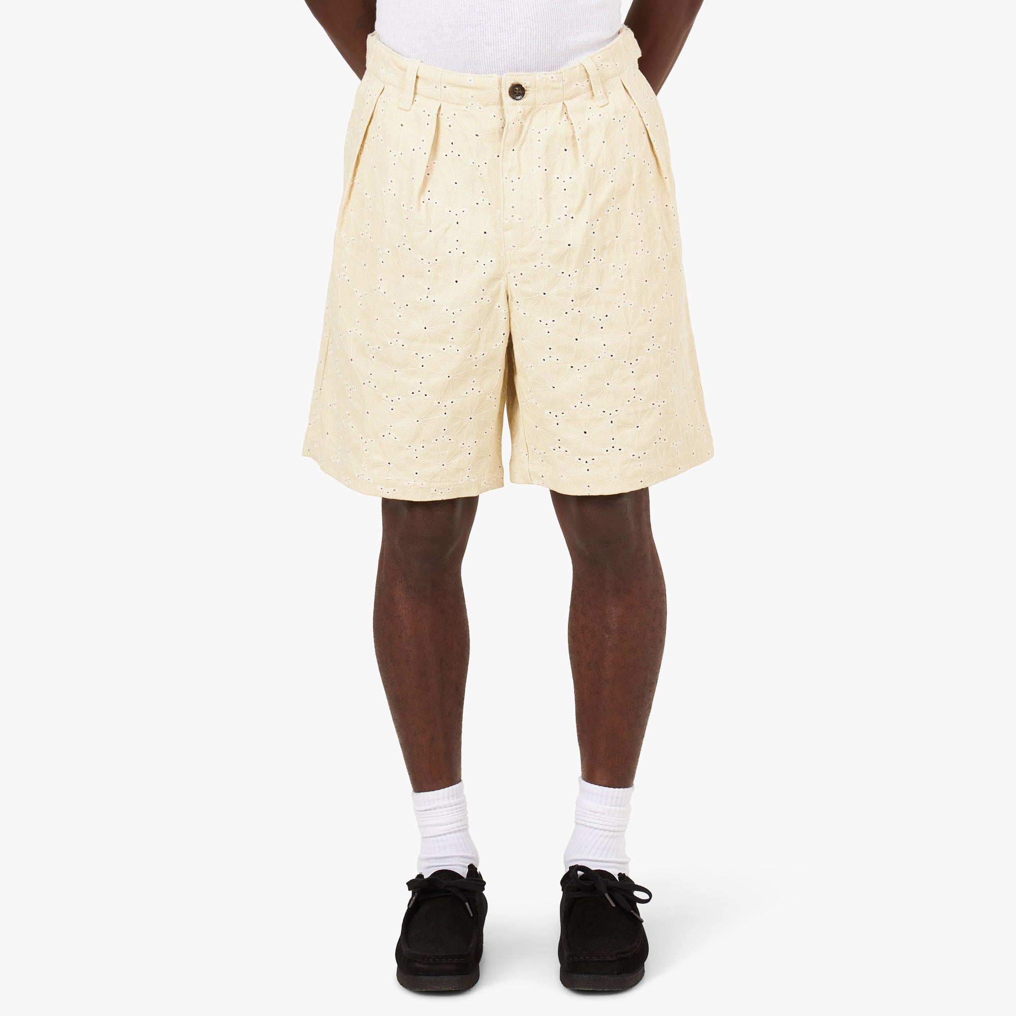  Honor The Gift Legacy Eyelet Shorts / Bone、mySite、merchandisen