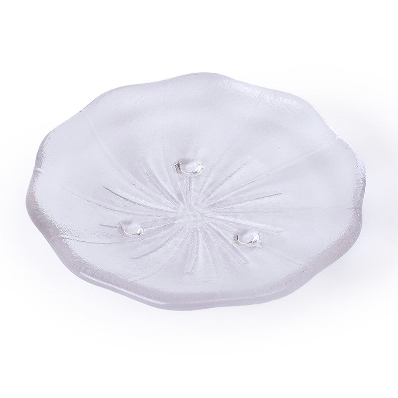 Glass Cup & Saucer Set | Blue | Set of 8、mySite、camillekostekn