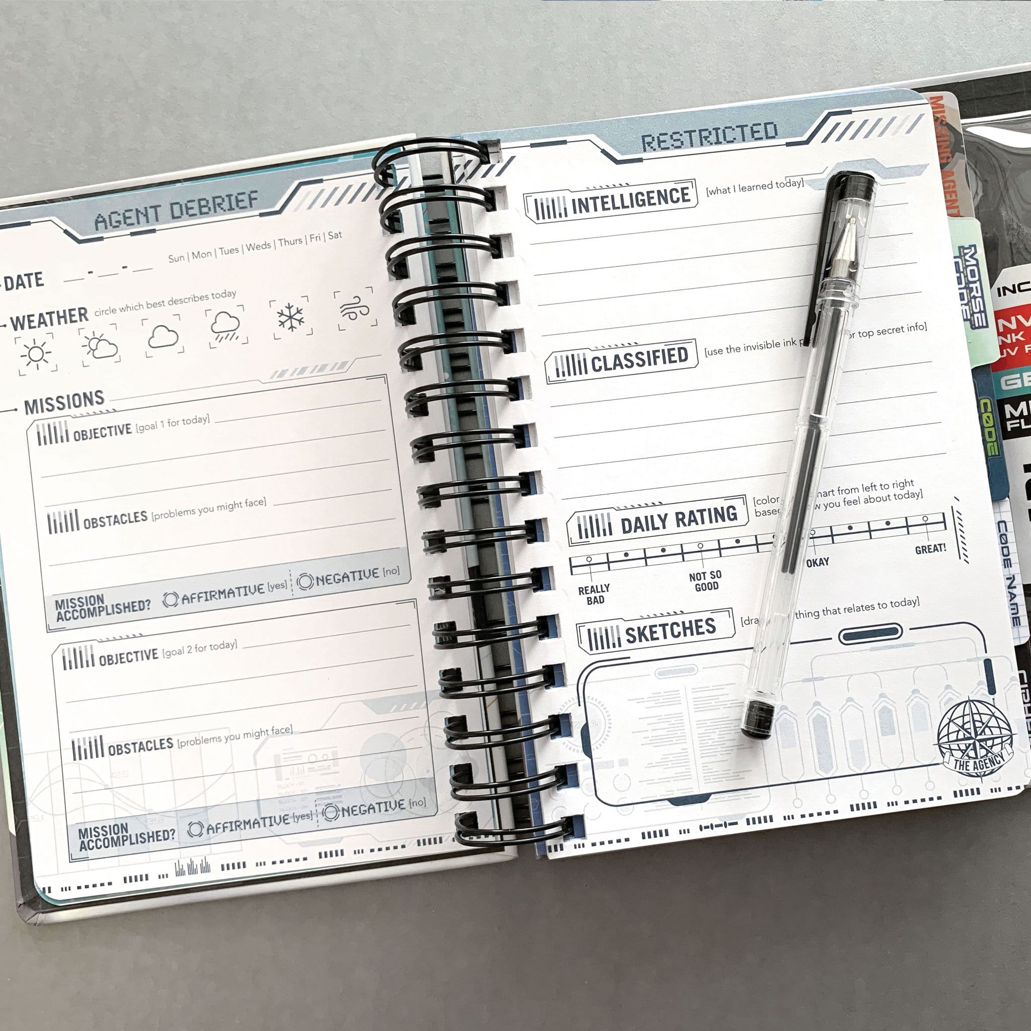  Kids Journal - Top Secret Guided Journal、mySite、ghnorth