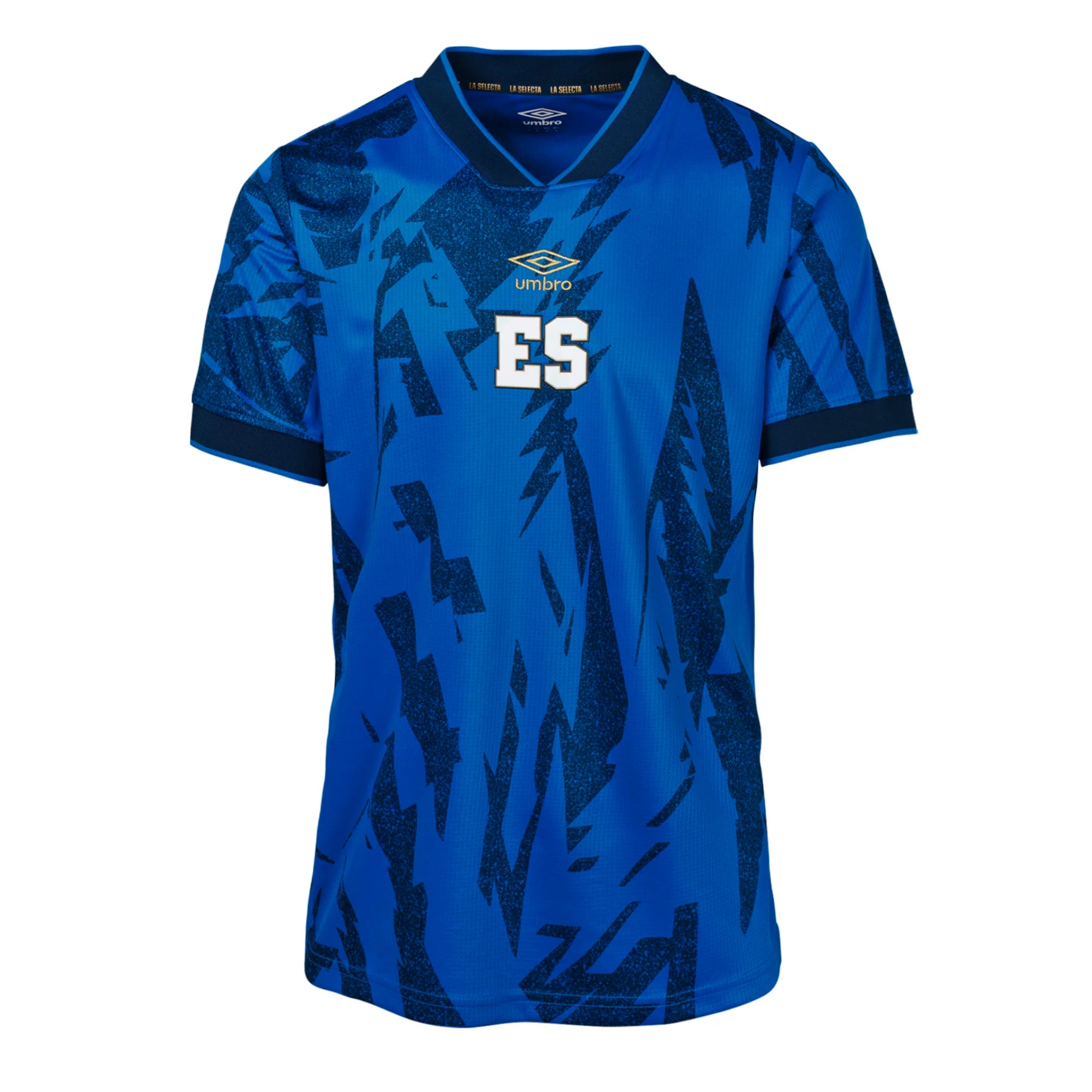 Umbro Women's El Salvador 2023/24 Home Jersey Blue/Black、mySite、noshort