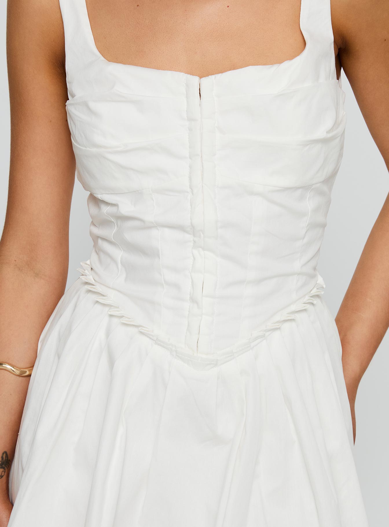 Wild Ideas Mini Dress White、mySite、solidvoid