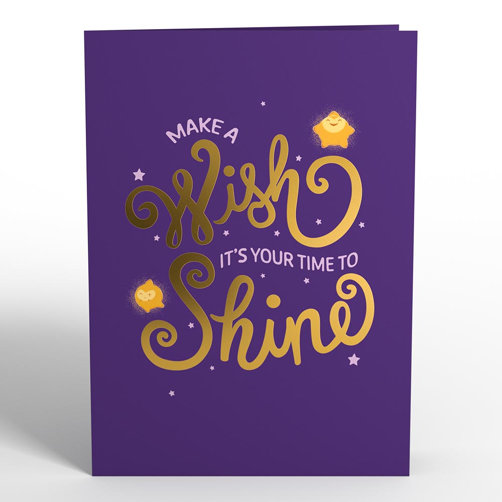 Disney Wish Birthday Pop-Up Card、mySite、solidvoid