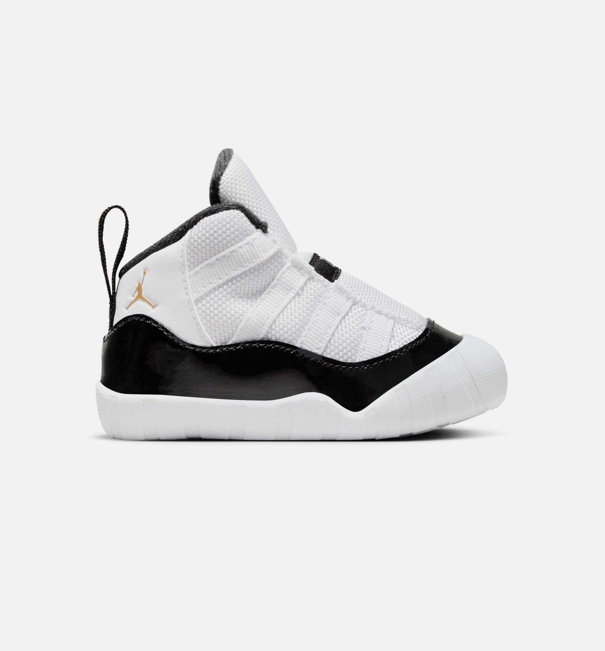 Air Jordan 11 Bootie Gratitude Infant Toddler Crib Lifestyle Shoe - White/Black、mySite、dreamappss