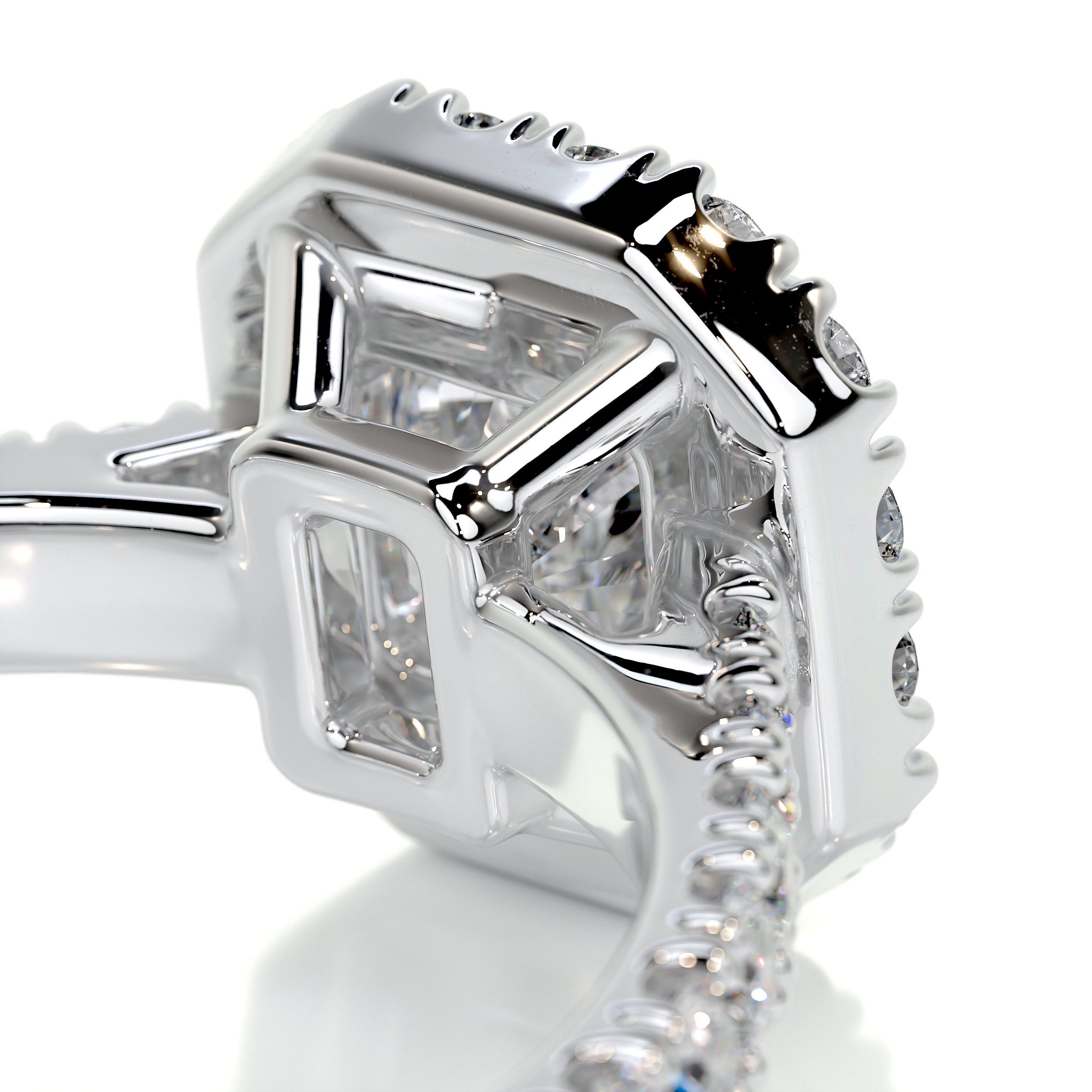 Cora Diamond Engagement Ring -18K White Gold、mySite、hinf8tx79