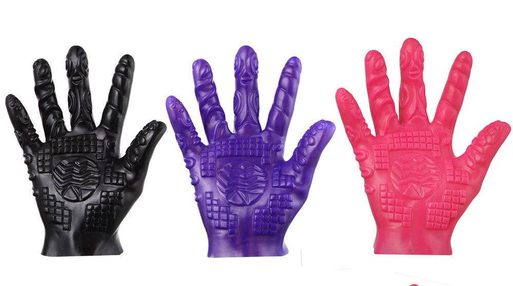 Unisex Massage Glove | Anal | G-Spot | Medical grade silicone | Finger & Hand、mySite、bottomscart