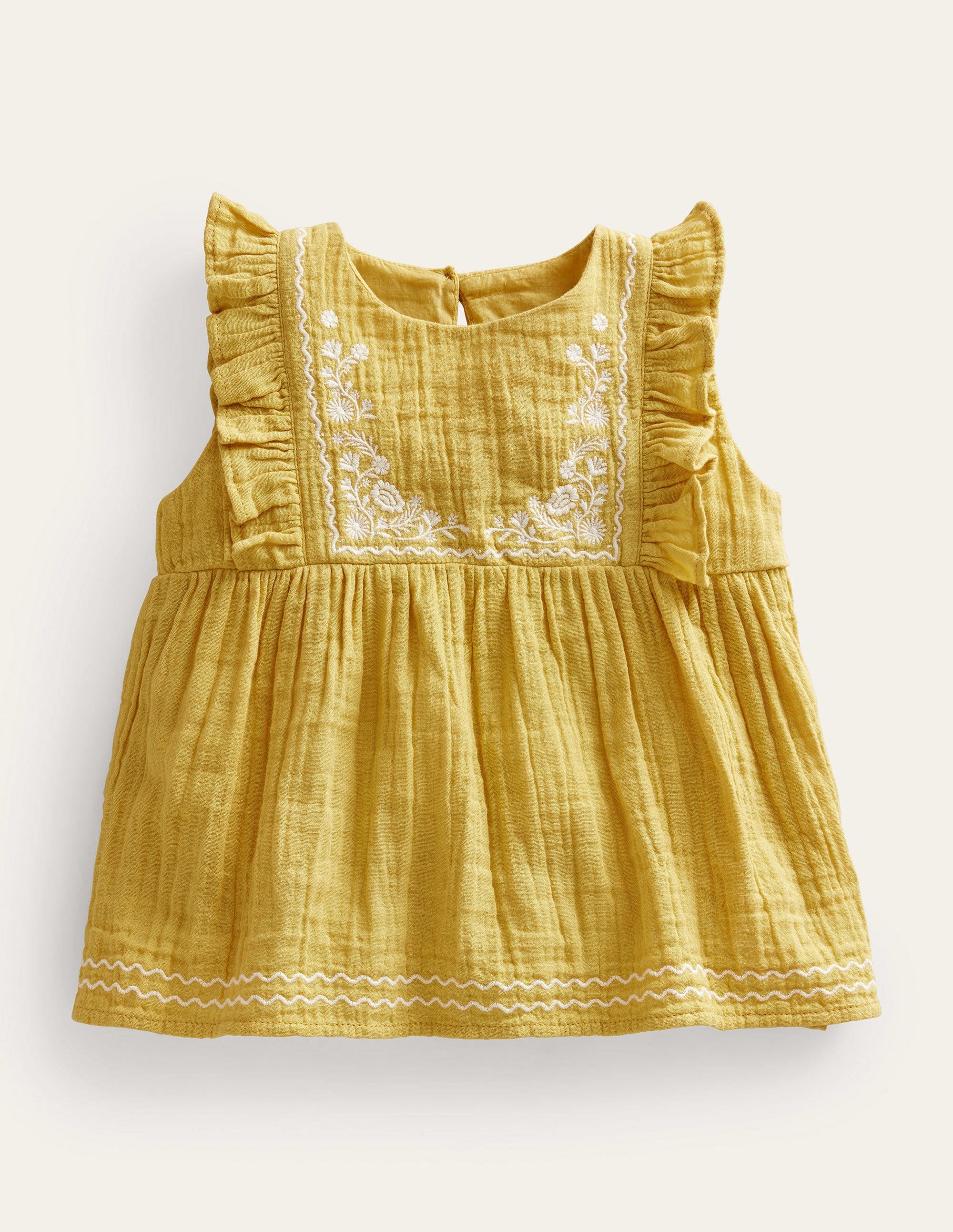  Embroidered Double Cloth Top-Buttercup、mySite、ashleygrahame