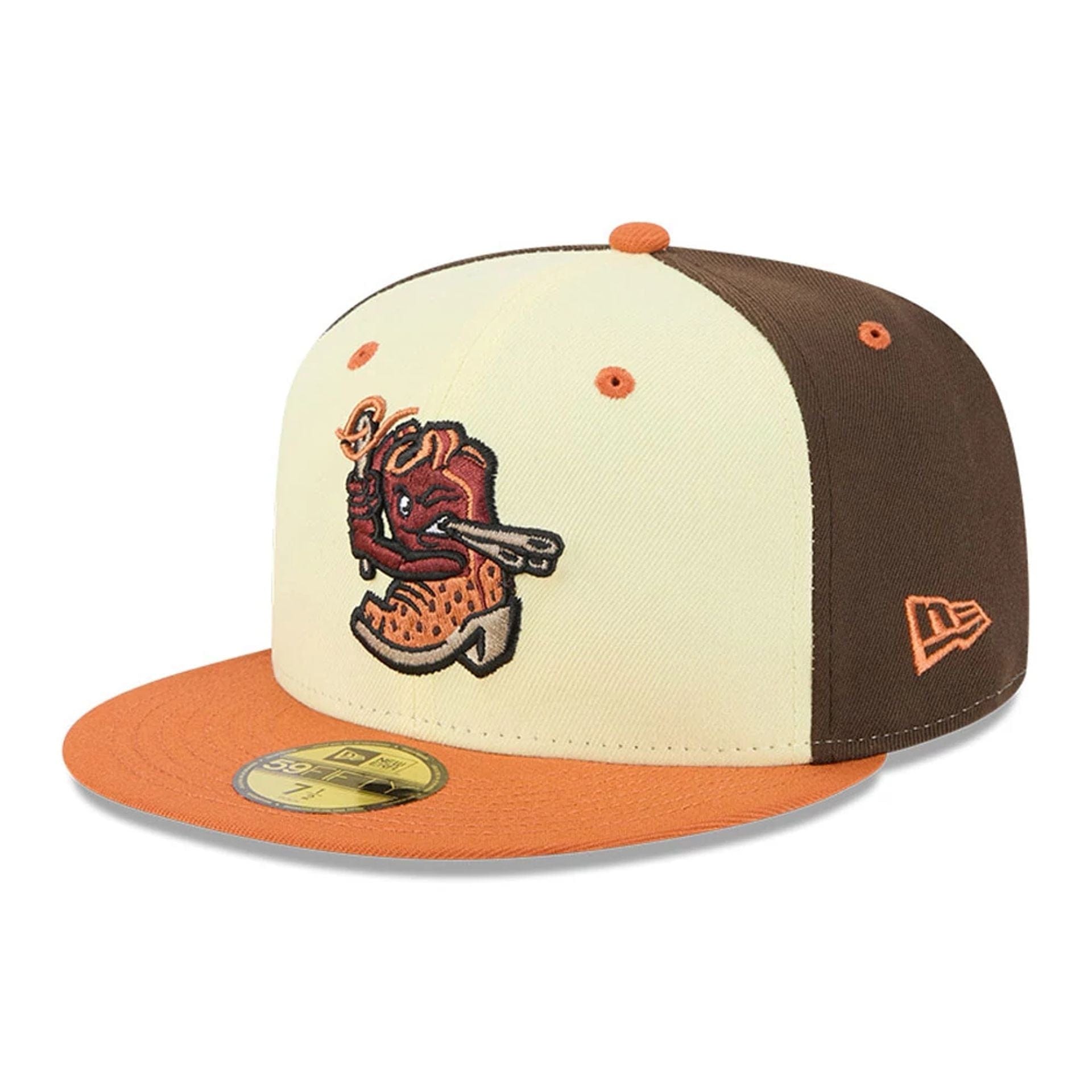 El Paso Chihuahuas MiLB Theme Nights Brown 59FIFTY Fitted Cap、mySite、vikingsvslions