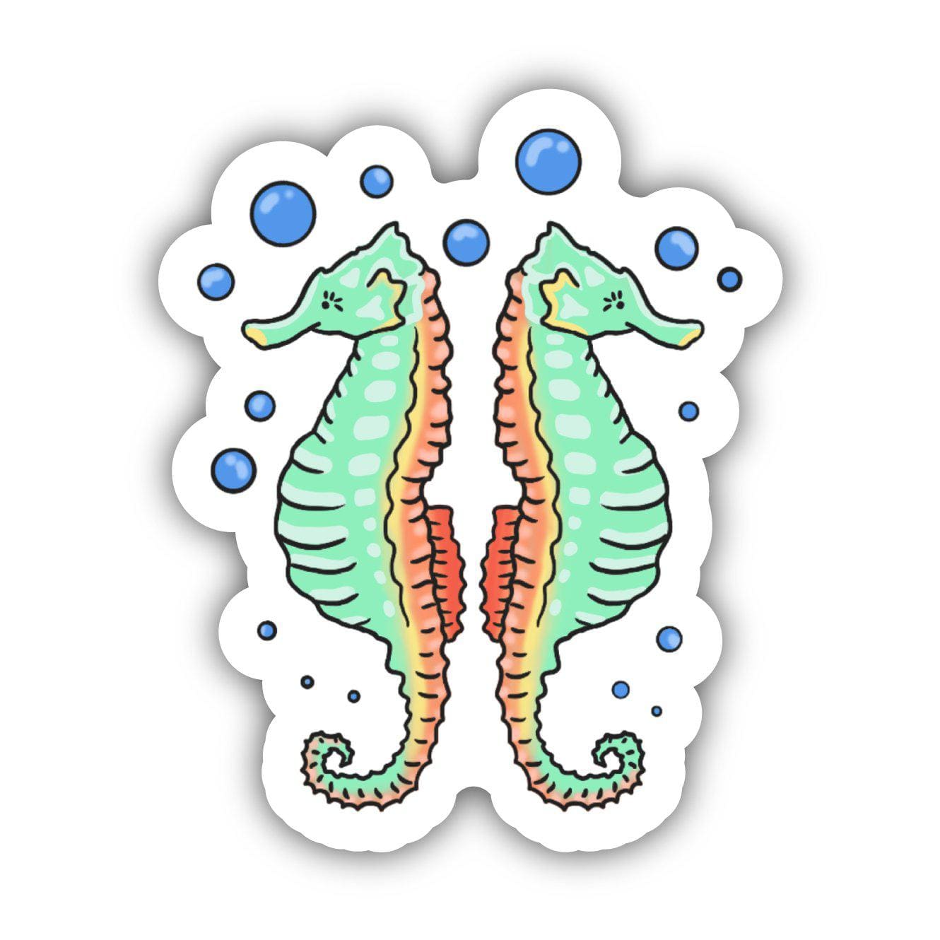  Sea Horses Summer Sticker、mySite、elrpsem3k