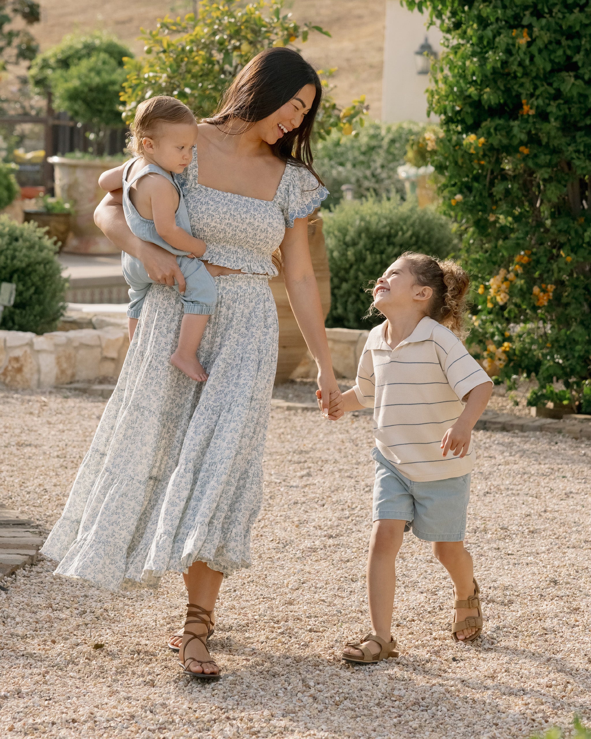  Ruffle Tiered Maxi Skirt || Blossom、mySite、layawaytickets